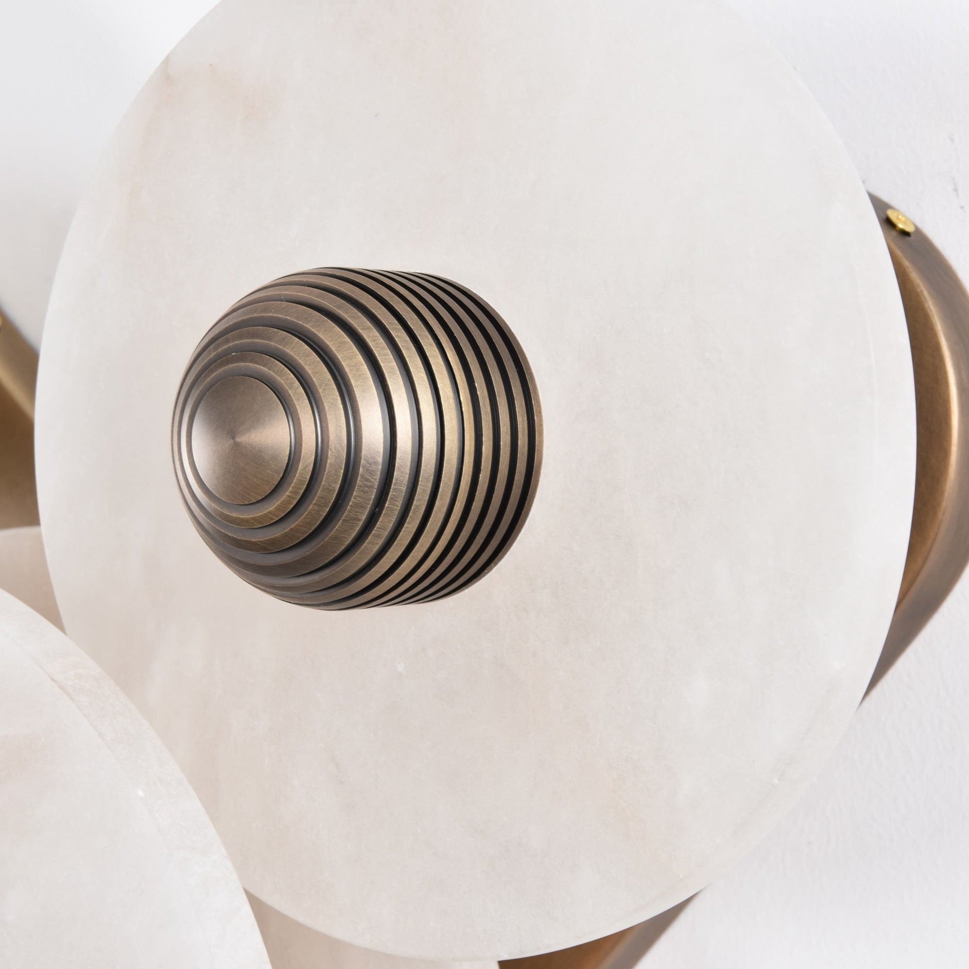 Selene Minimalist Alabaster Ceiling Light - Blowlighting