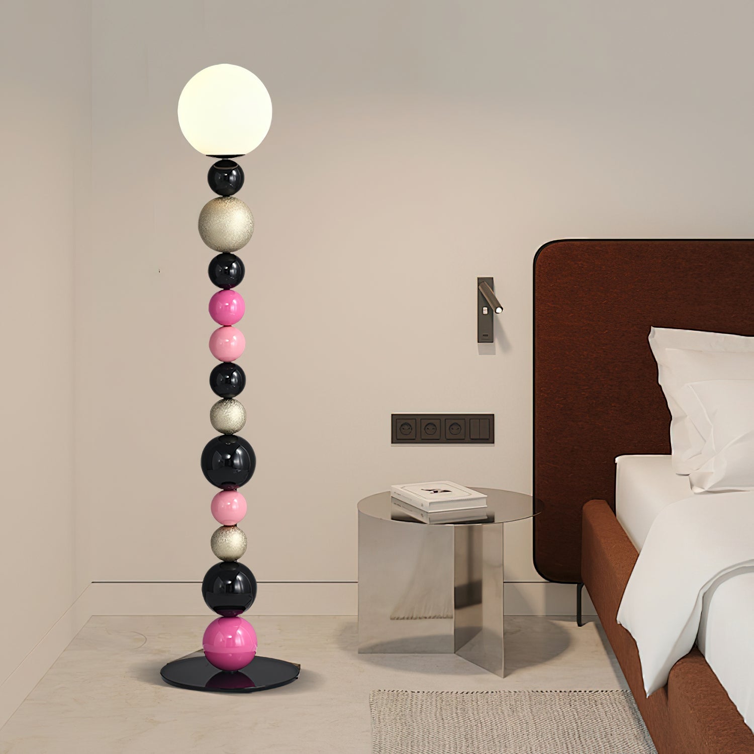 Round Balls Stacking Floor Lamp - Blowlighting