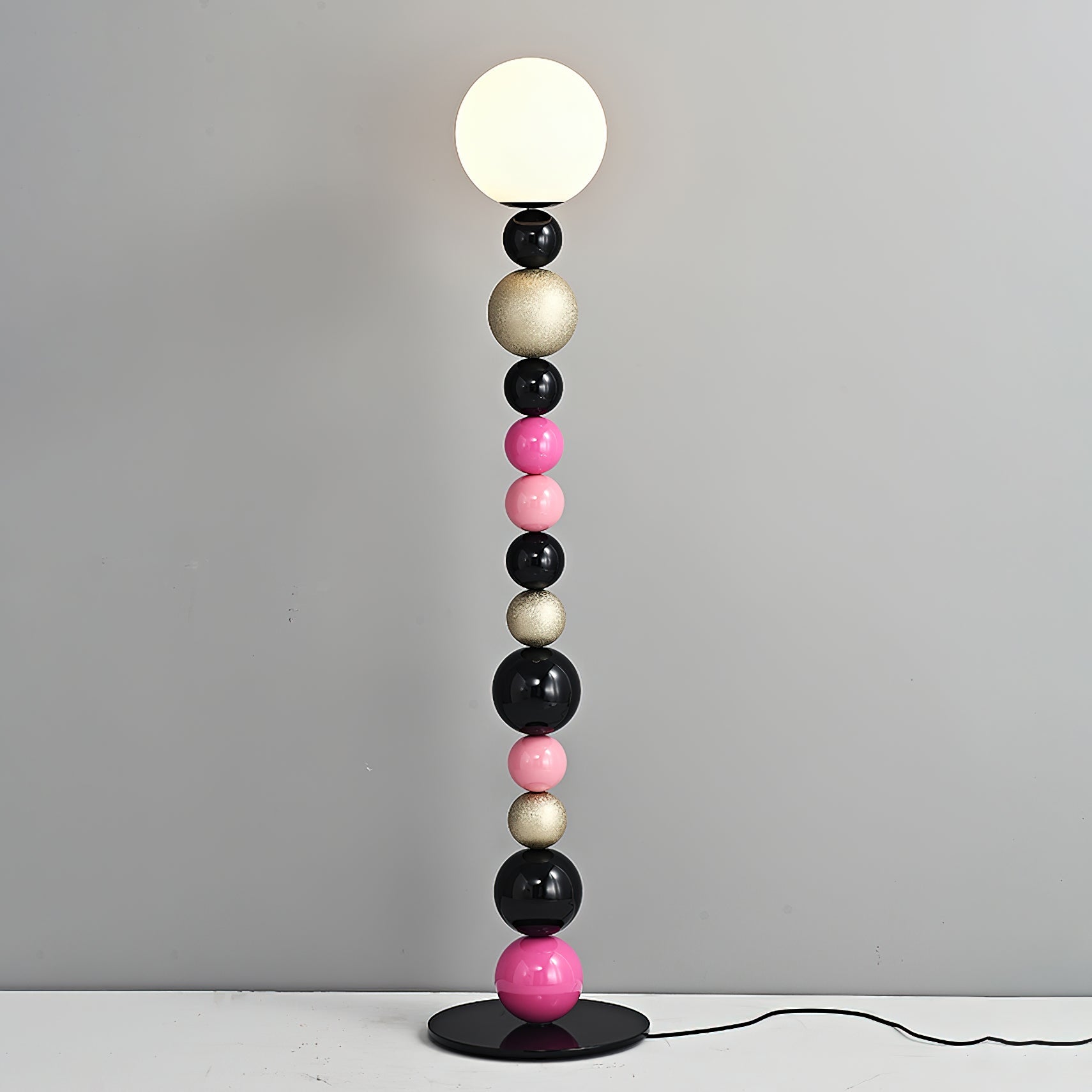Round Balls Stacking Floor Lamp - Blowlighting