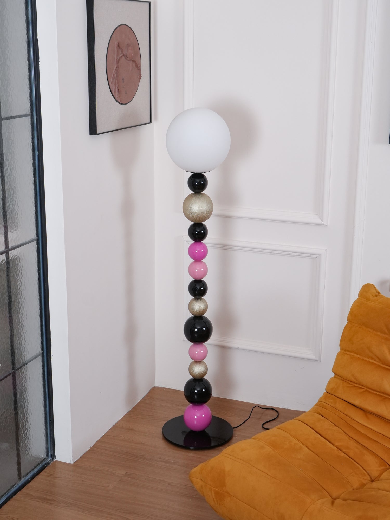 Round Balls Stacking Floor Lamp - Blowlighting
