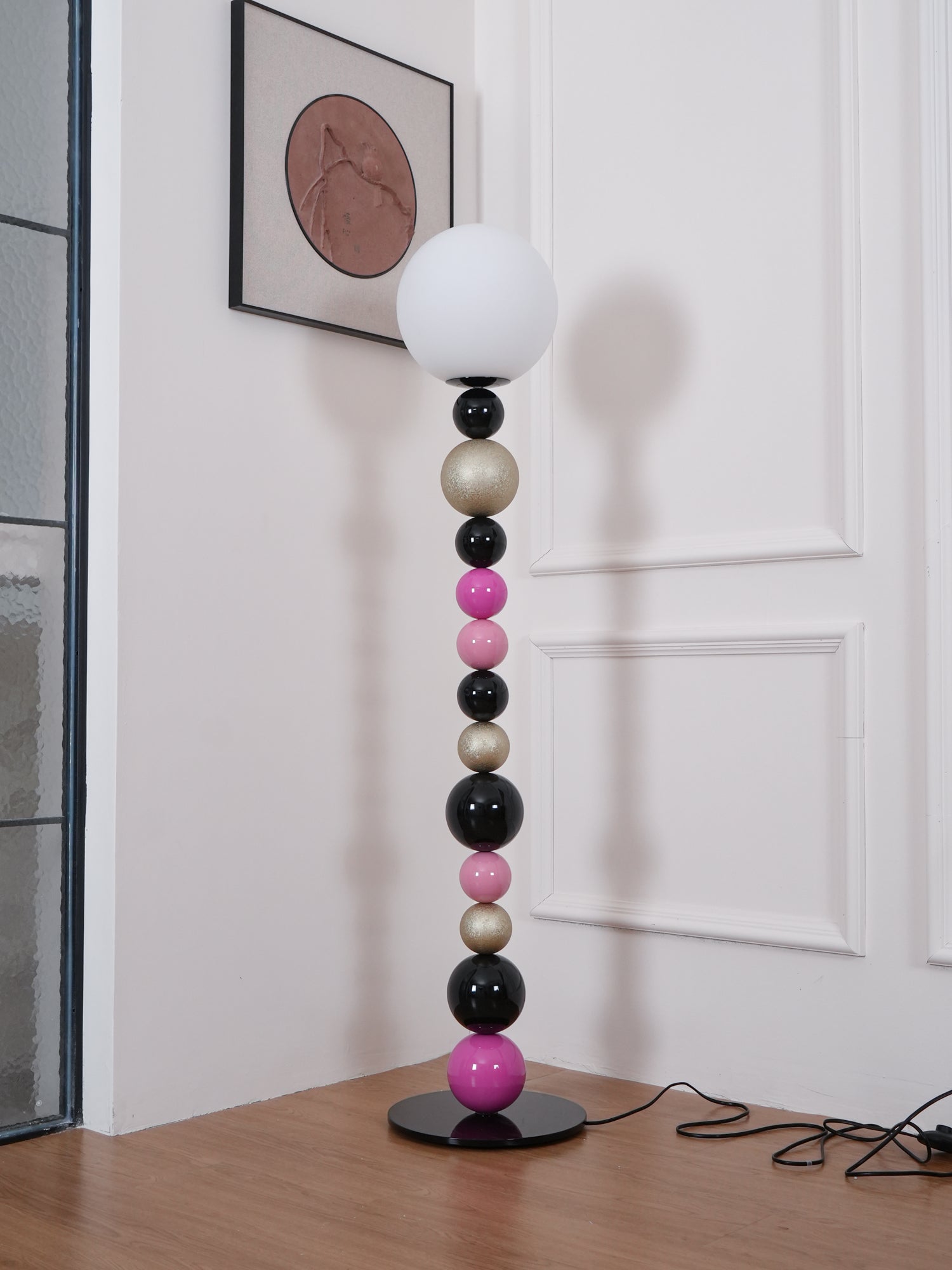 Round Balls Stacking Floor Lamp - Blowlighting