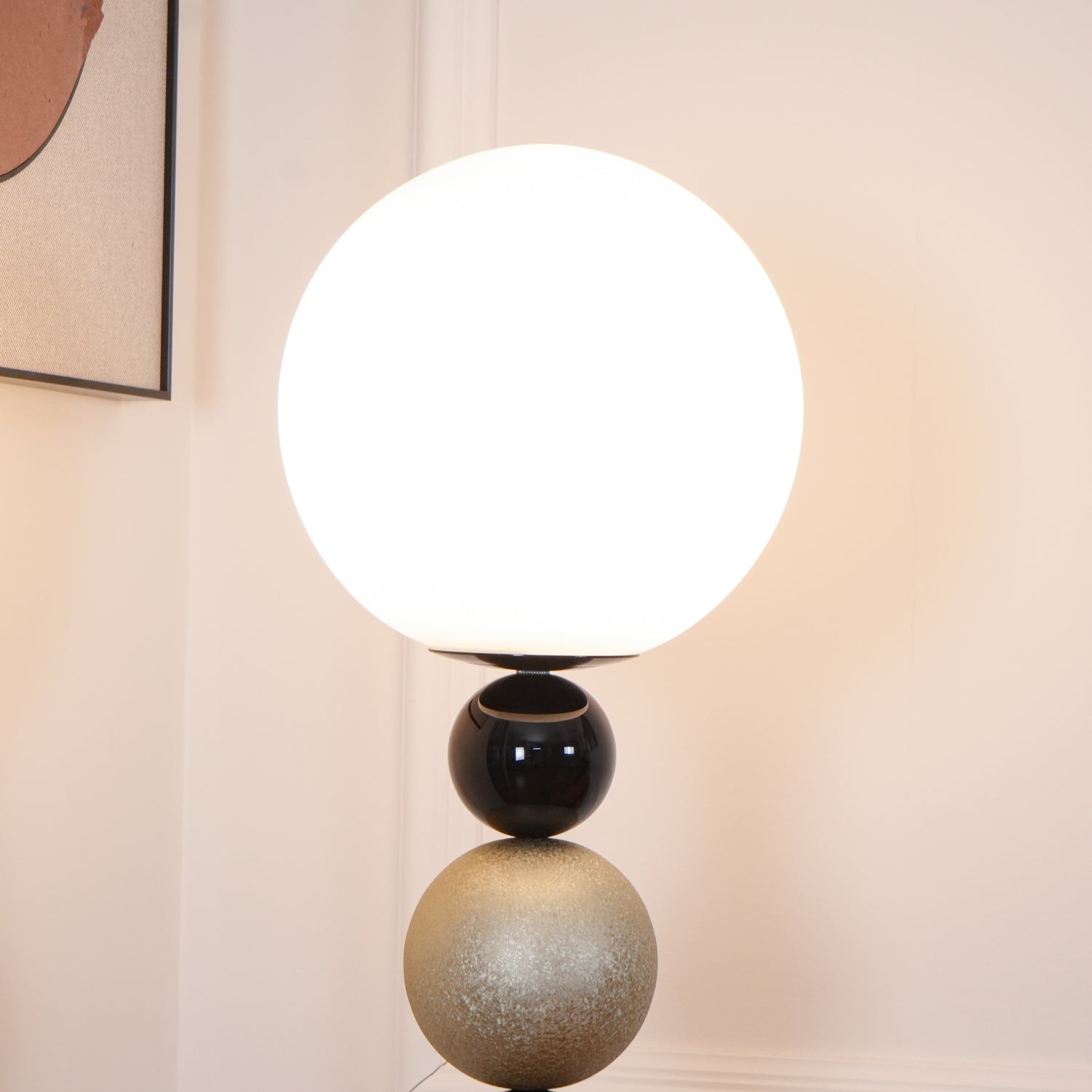 Round Balls Stacking Floor Lamp - Blowlighting