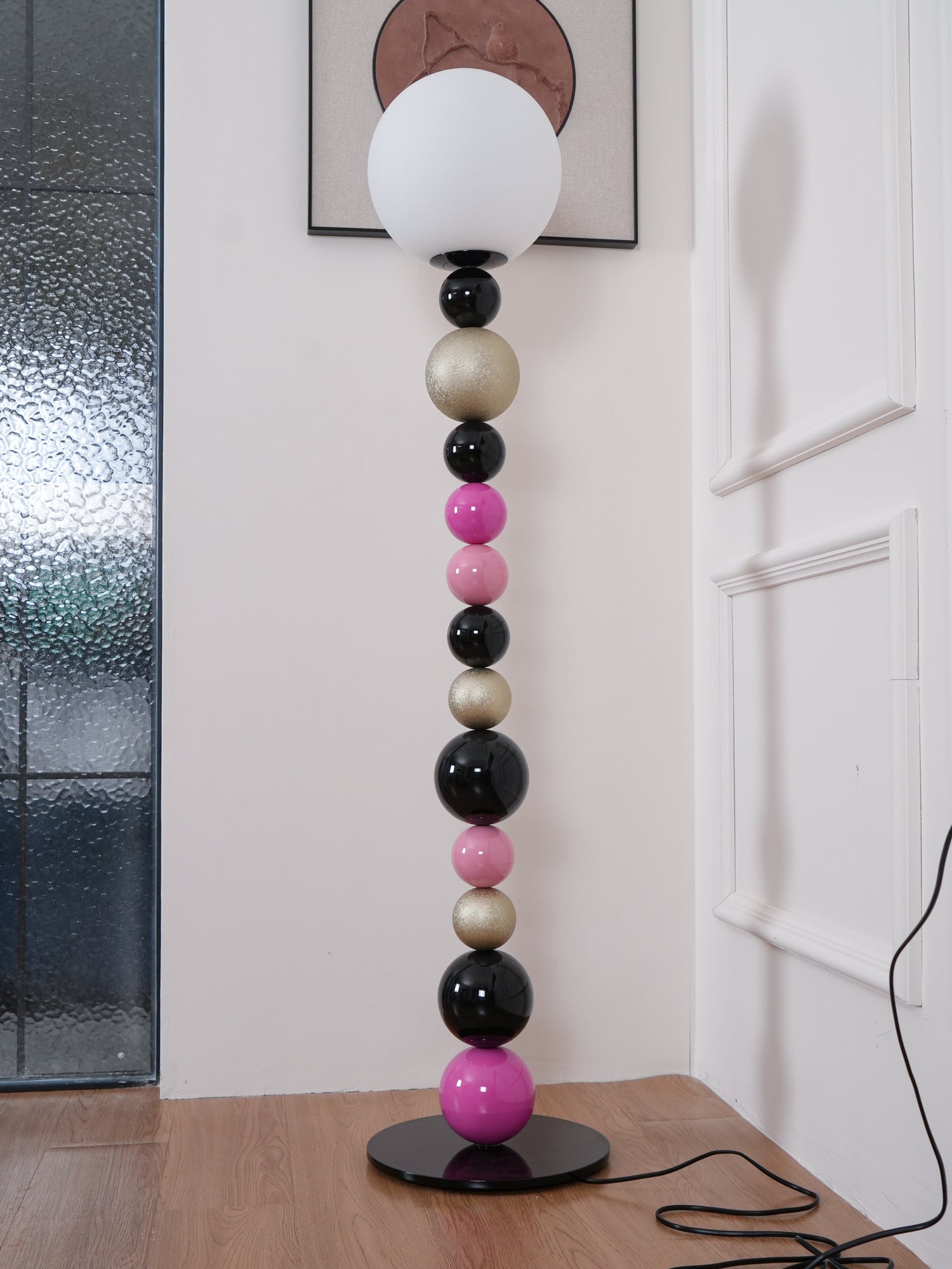Round Balls Stacking Floor Lamp - Blowlighting