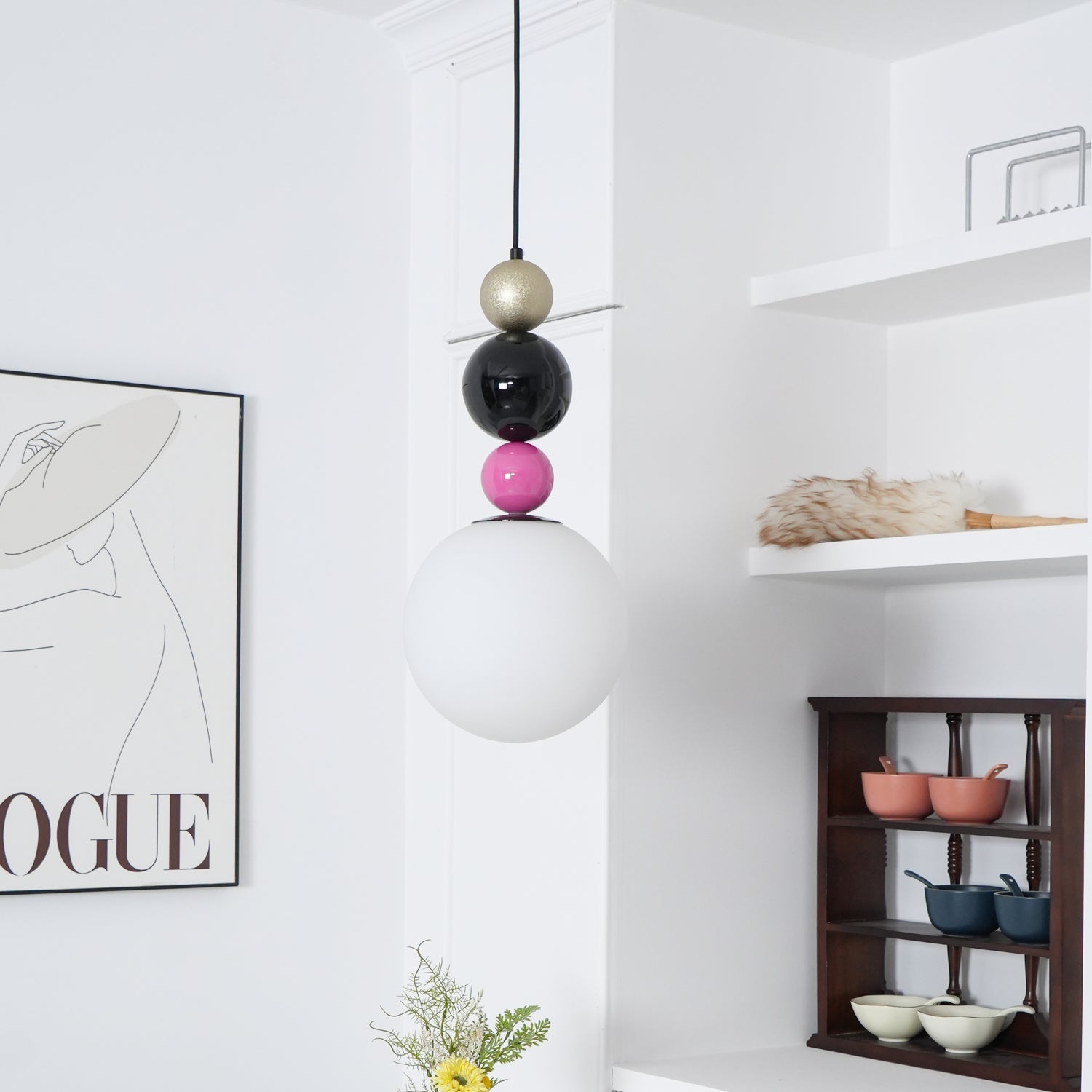 Round Balls Stacking Pendant Lamp - Blowlighting