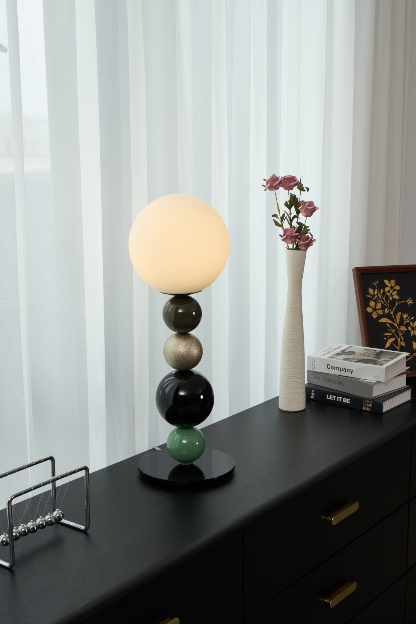 Round Balls Stacking Table Lamp - Blowlighting