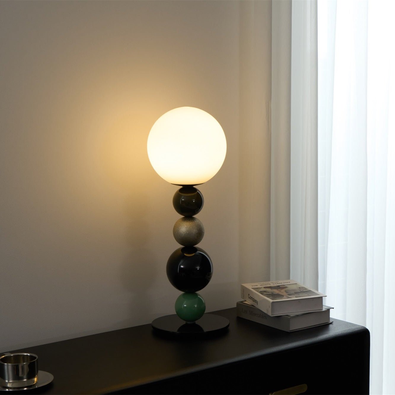 Round Balls Stacking Table Lamp - Blowlighting