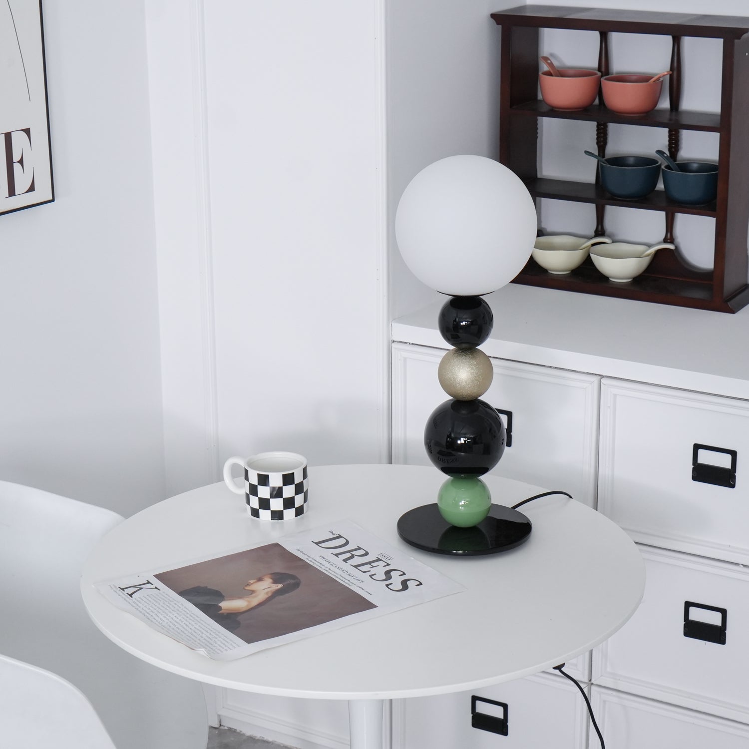 Round Balls Stacking Table Lamp - Blowlighting
