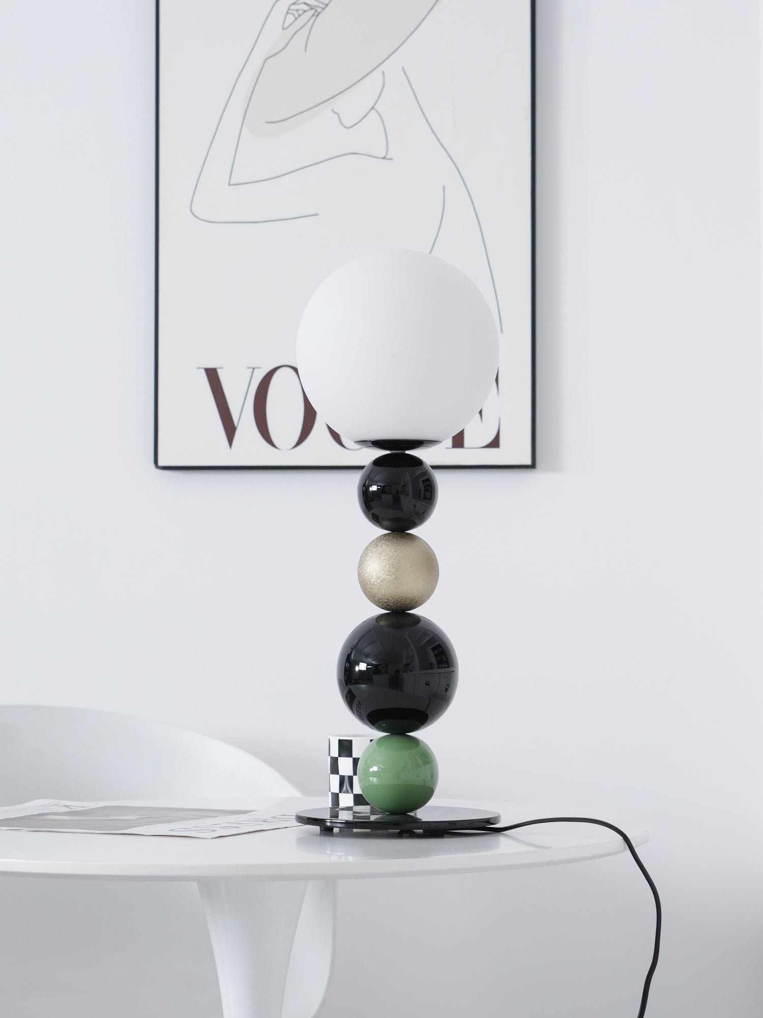 Round Balls Stacking Table Lamp - Blowlighting