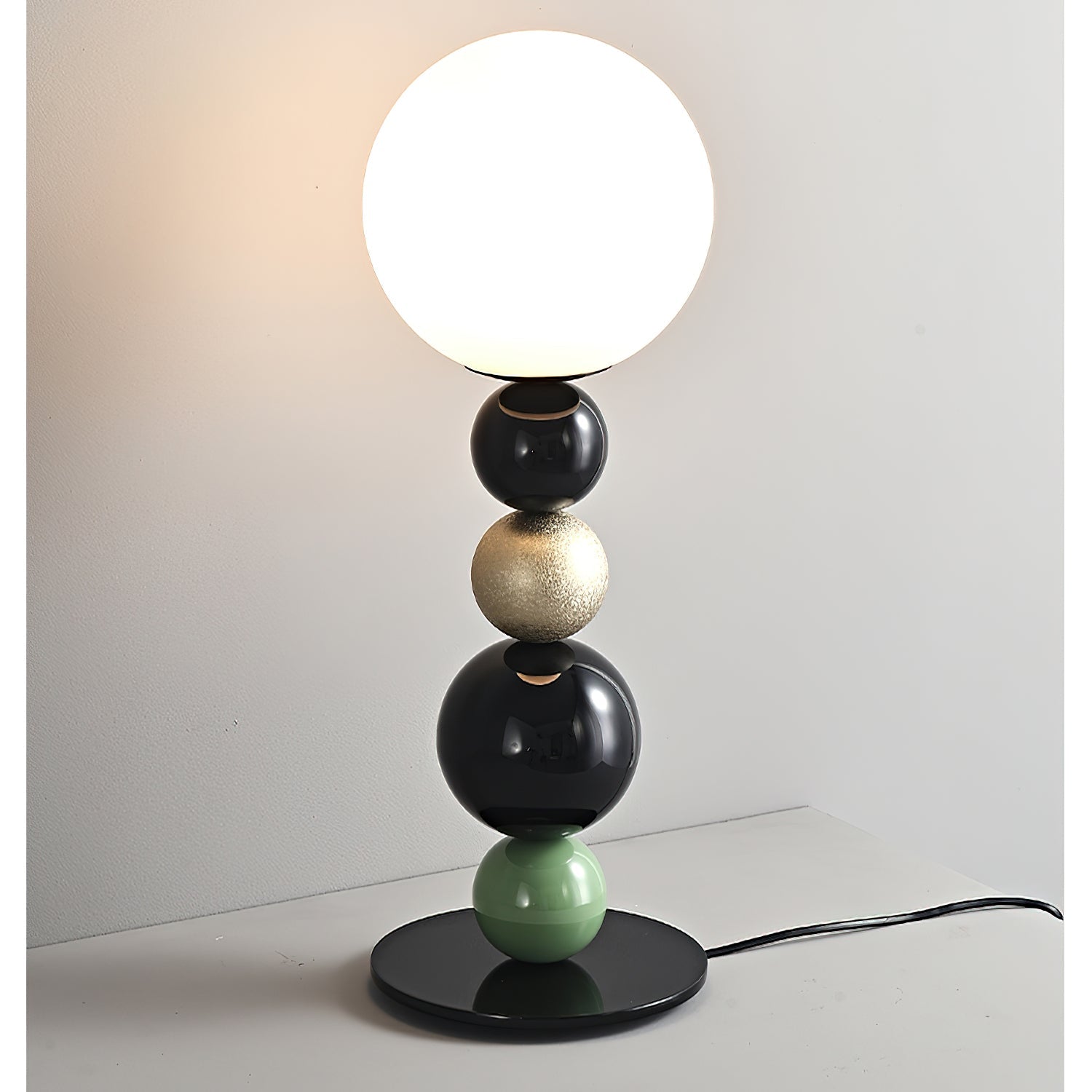 Round Balls Stacking Table Lamp - Blowlighting