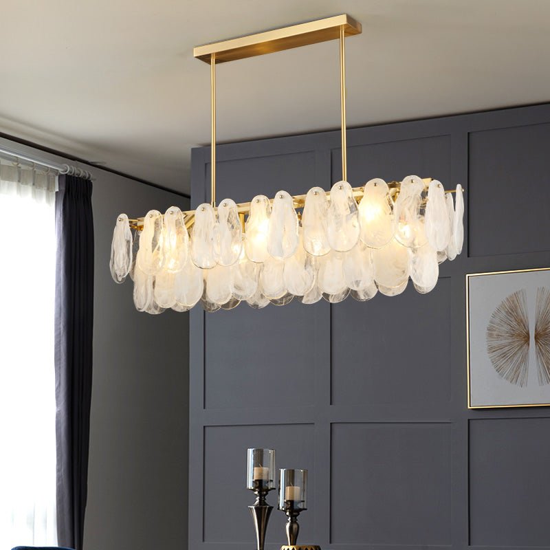 Zosolia Postmodern Luxury Round Cloud Glass Chandelier - Blowlighting