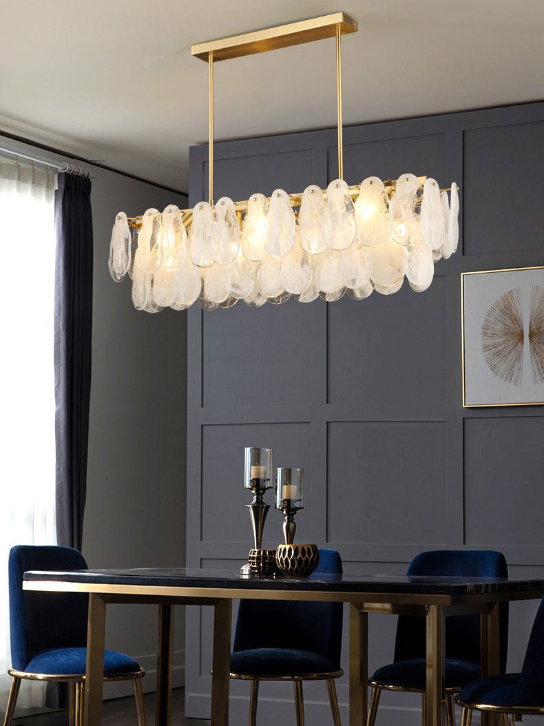 Zosolia Postmodern Luxury Round Cloud Glass Chandelier - Blowlighting