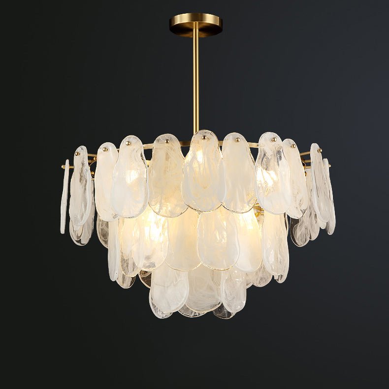 Zosolia Postmodern Luxury Round Cloud Glass Chandelier - Blowlighting