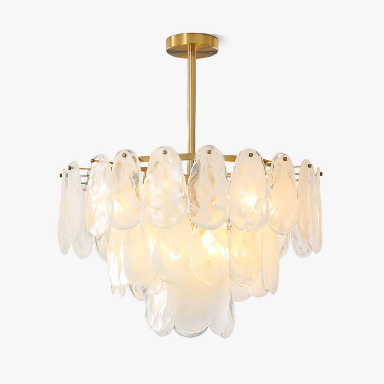 Zosolia Postmodern Luxury Round Cloud Glass Chandelier - Blowlighting