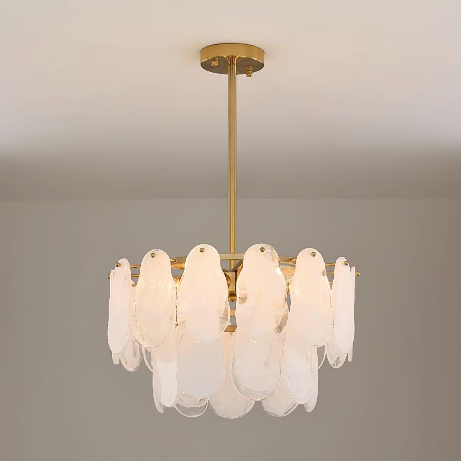 Zosolia Postmodern Luxury Round Cloud Glass Chandelier - Blowlighting