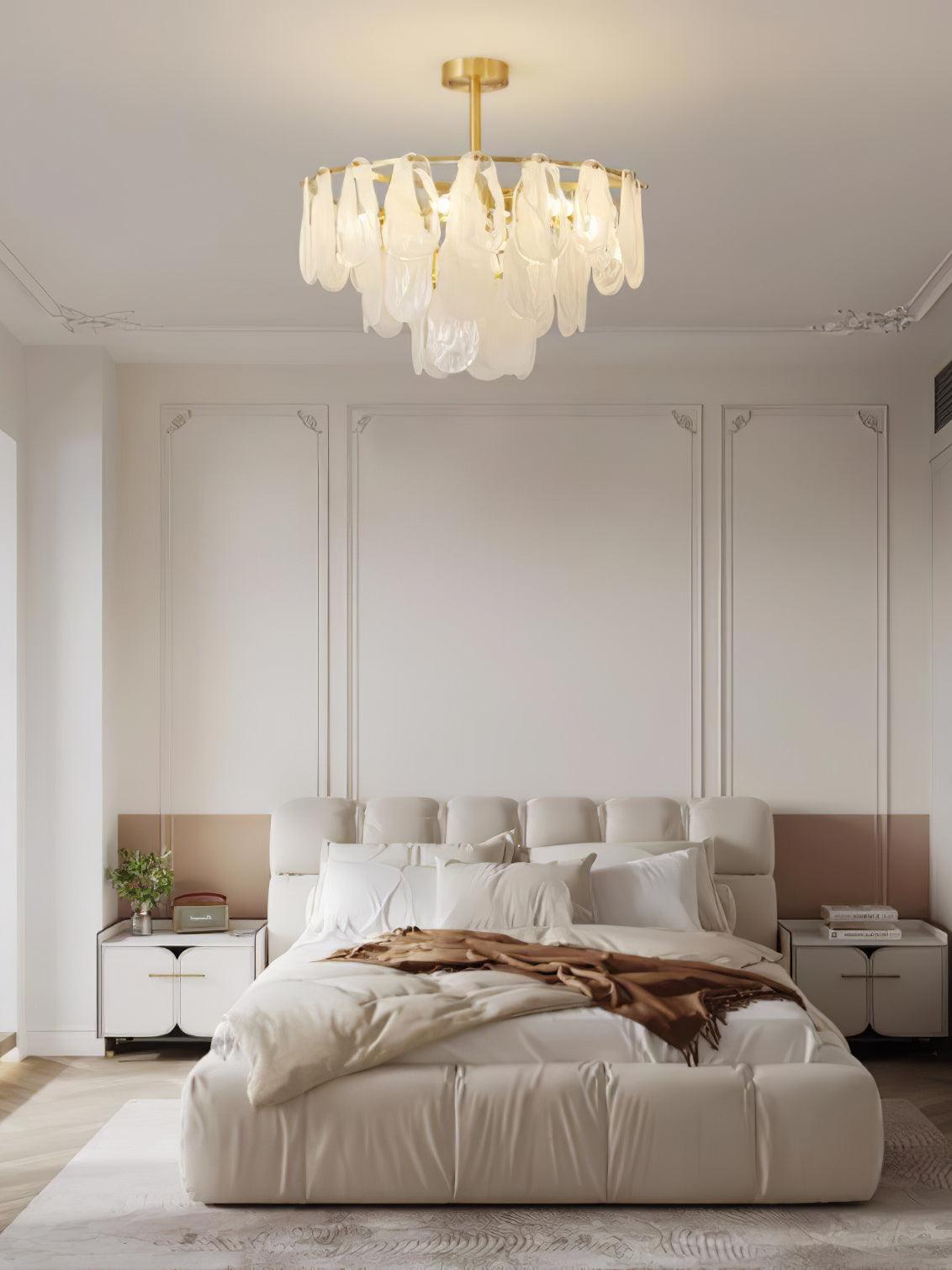 Zosolia Postmodern Luxury Round Cloud Glass Chandelier - Blowlighting