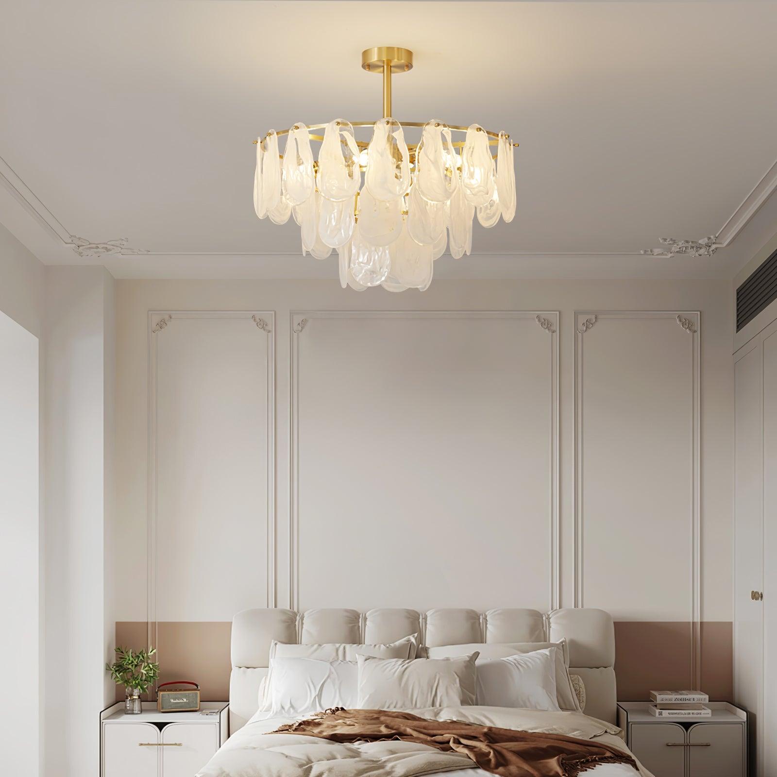 Zosolia Postmodern Luxury Round Cloud Glass Chandelier - Blowlighting