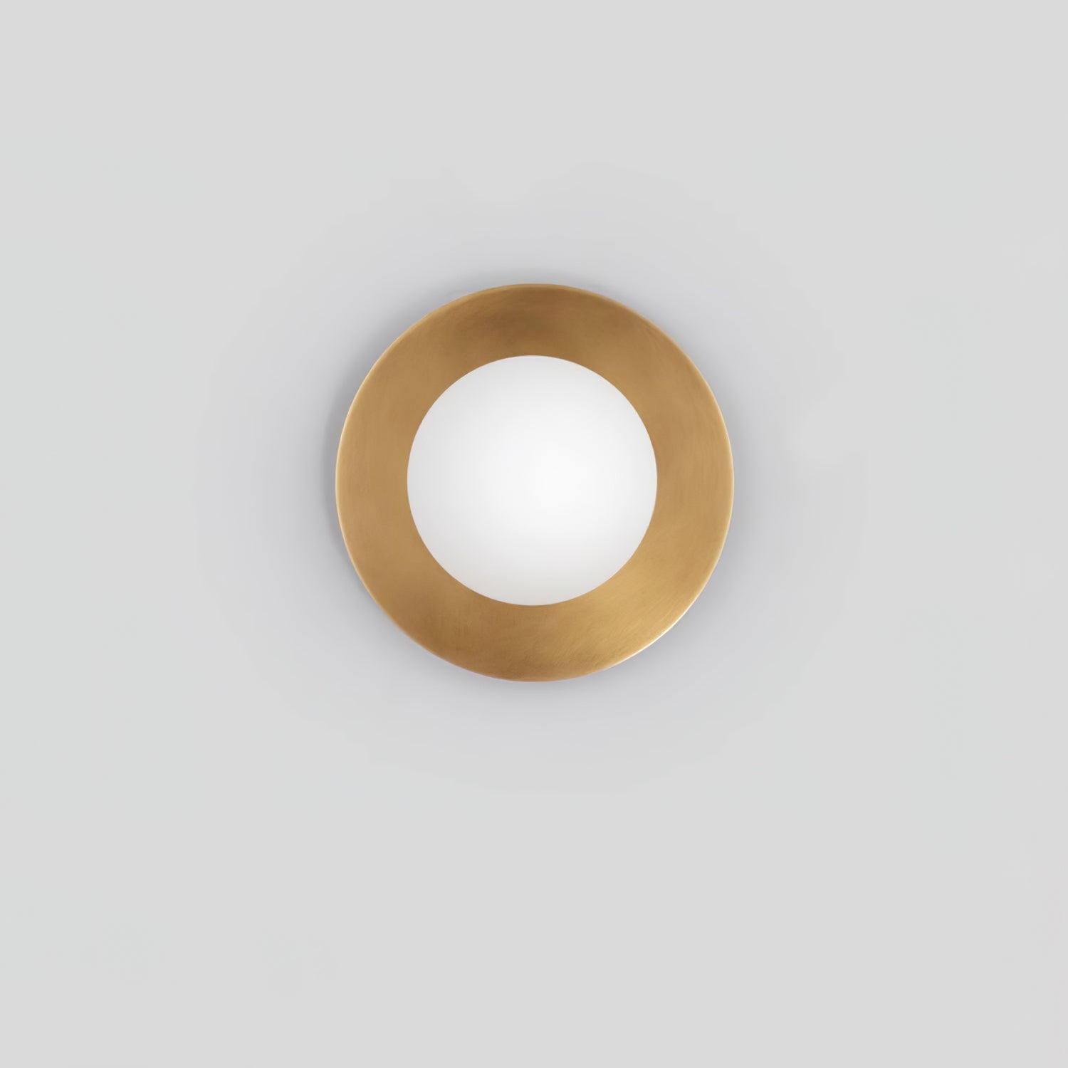Round Glass Art Wall Lamp - Blowlighting