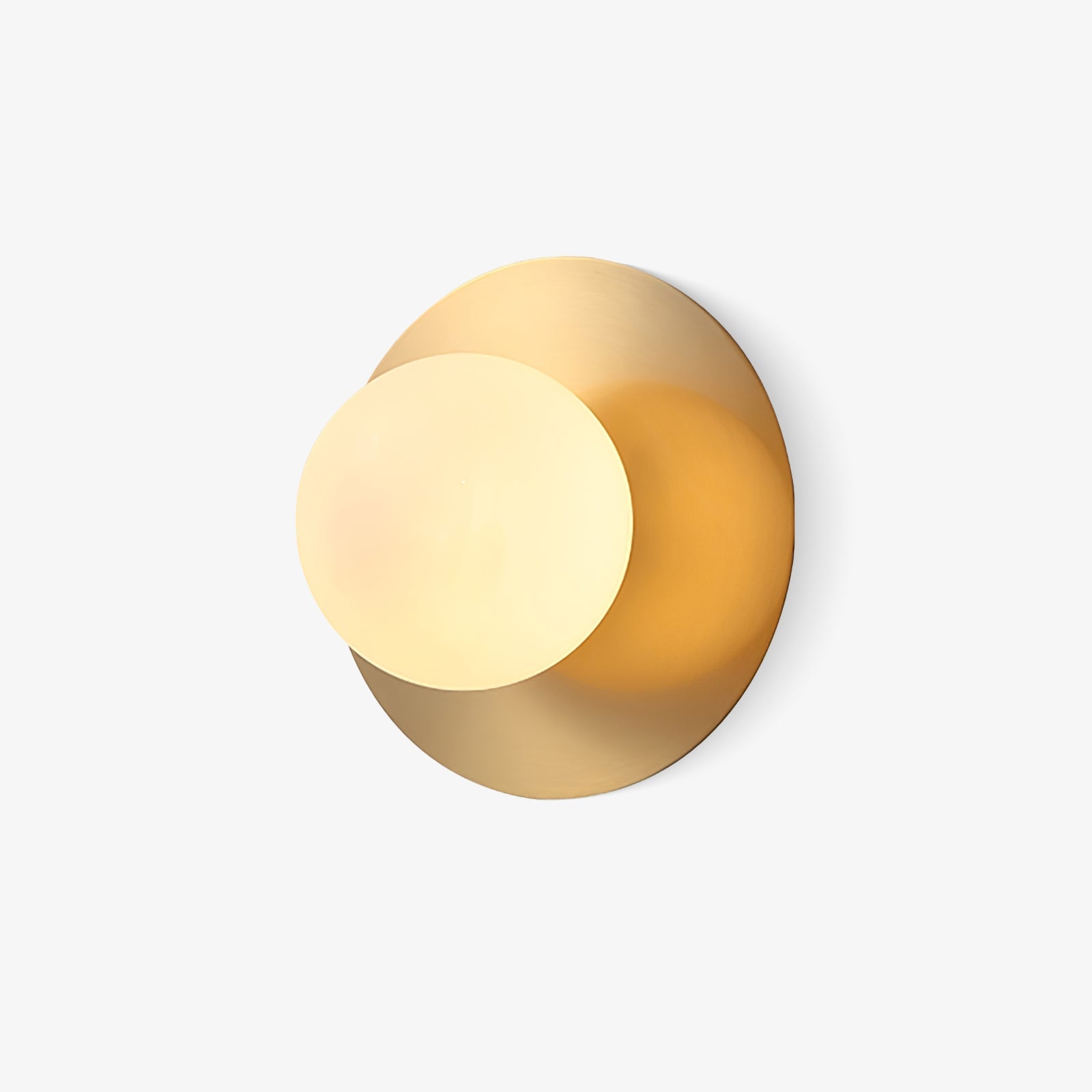 Round Glass Art Wall Lamp - Blowlighting