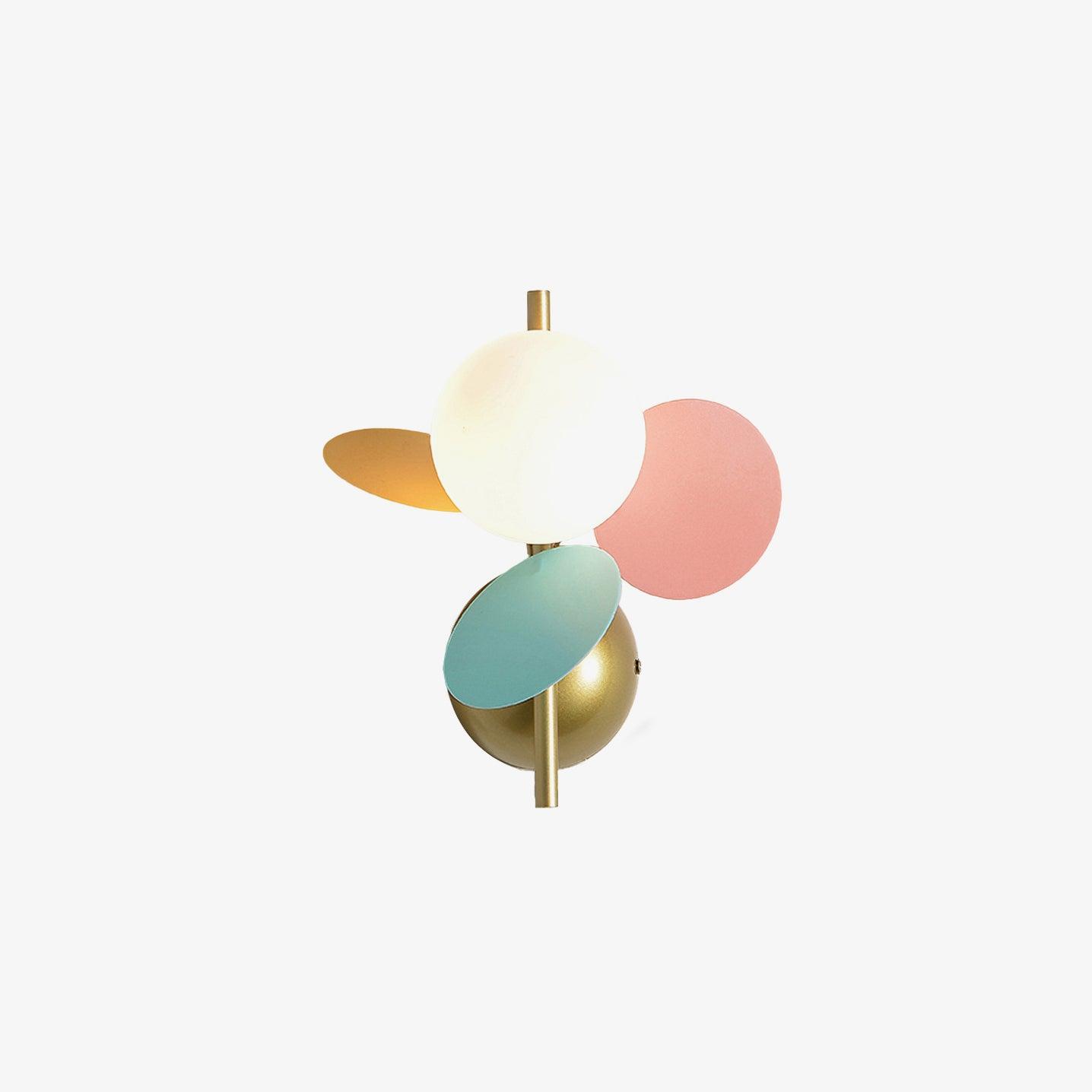 Round Macaron Wall Lamp - Blowlighting