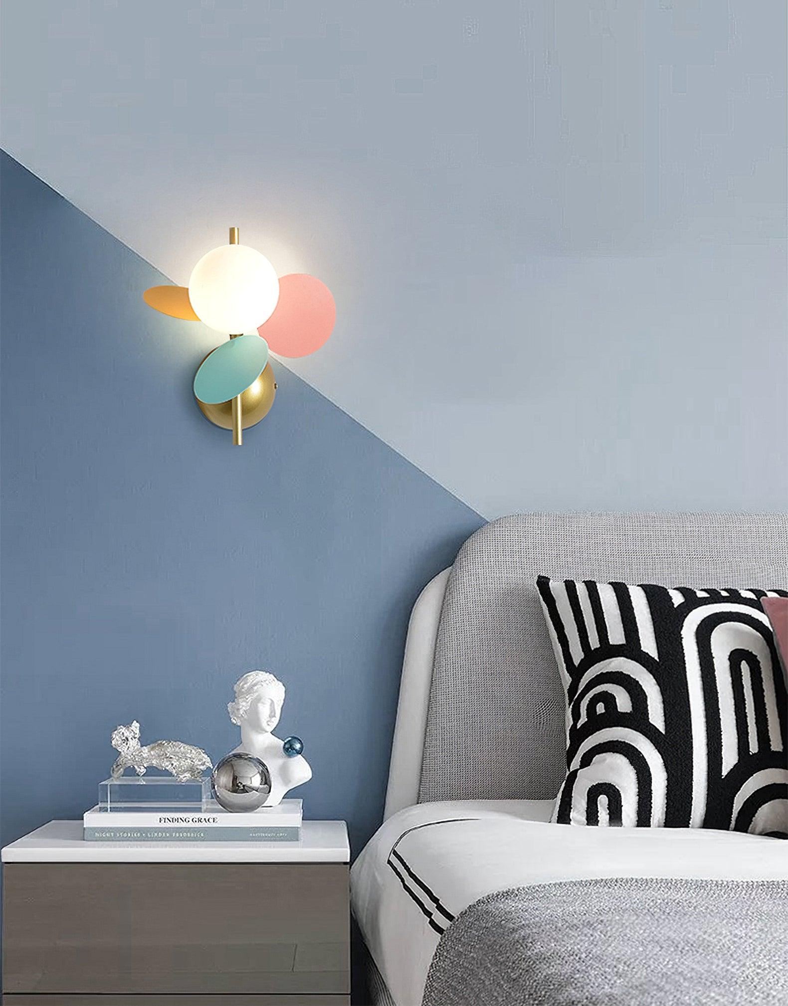 Round Macaron Wall Lamp - Blowlighting