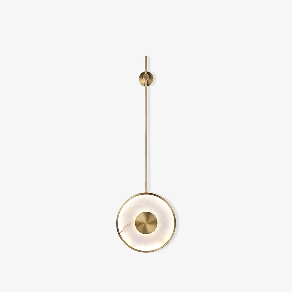 Vevelila Minimalist Alabaster Pendant Light - Blowlighting