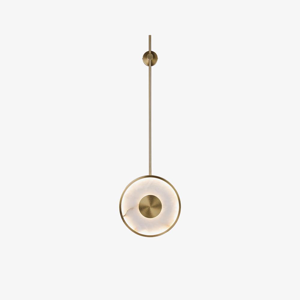 Vevelila Minimalist Alabaster Pendant Light - Blowlighting