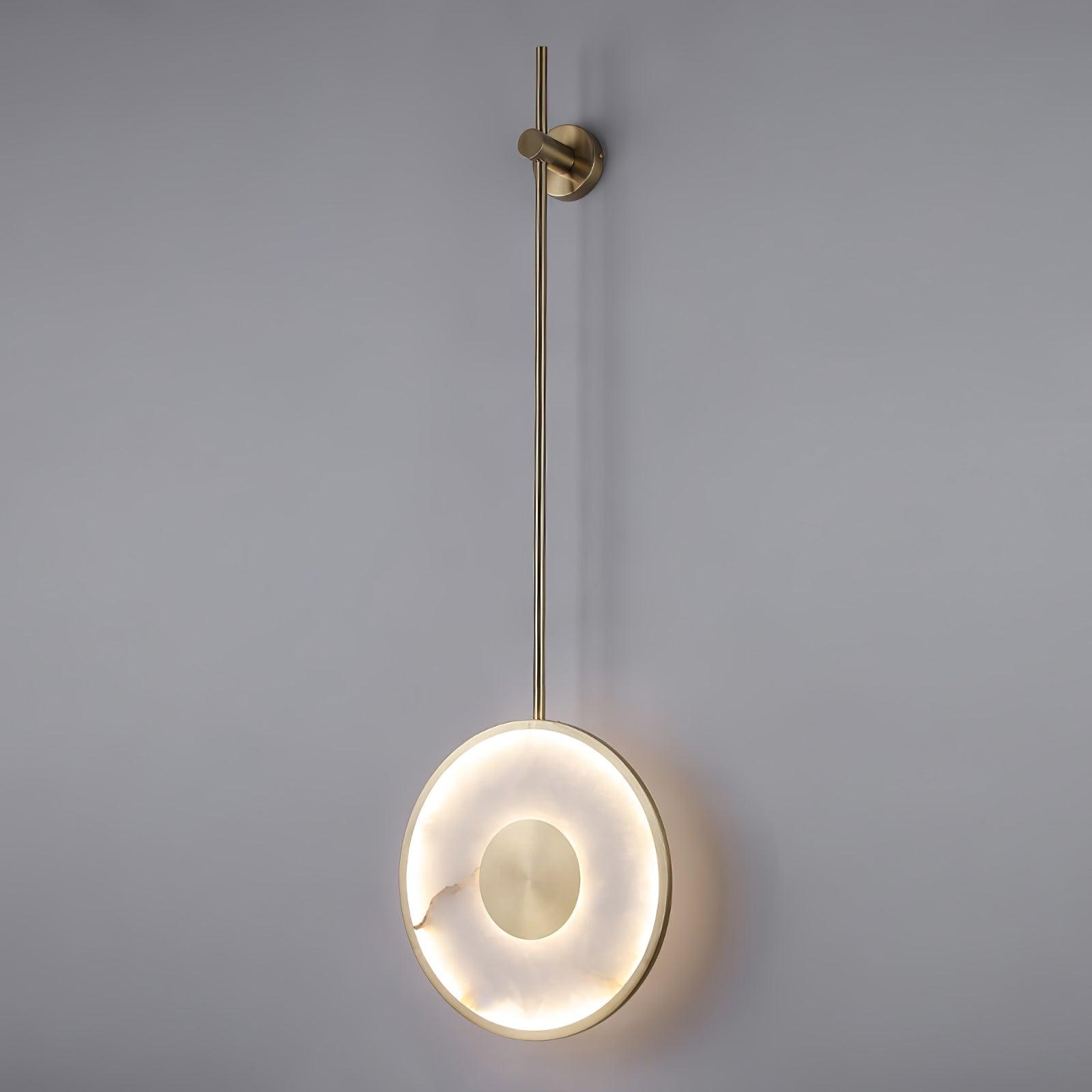 Vevelila Minimalist Alabaster Pendant Light - Blowlighting