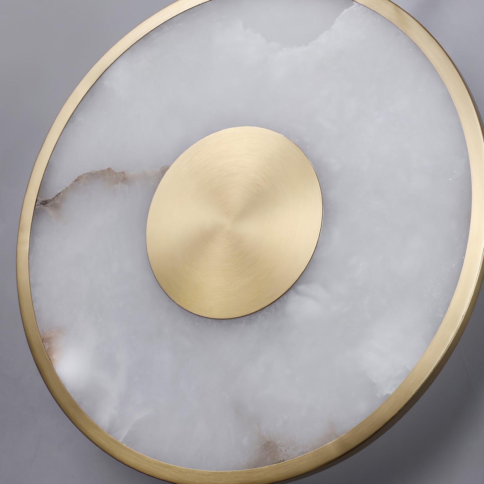 Vevelila Minimalist Alabaster Pendant Light - Blowlighting