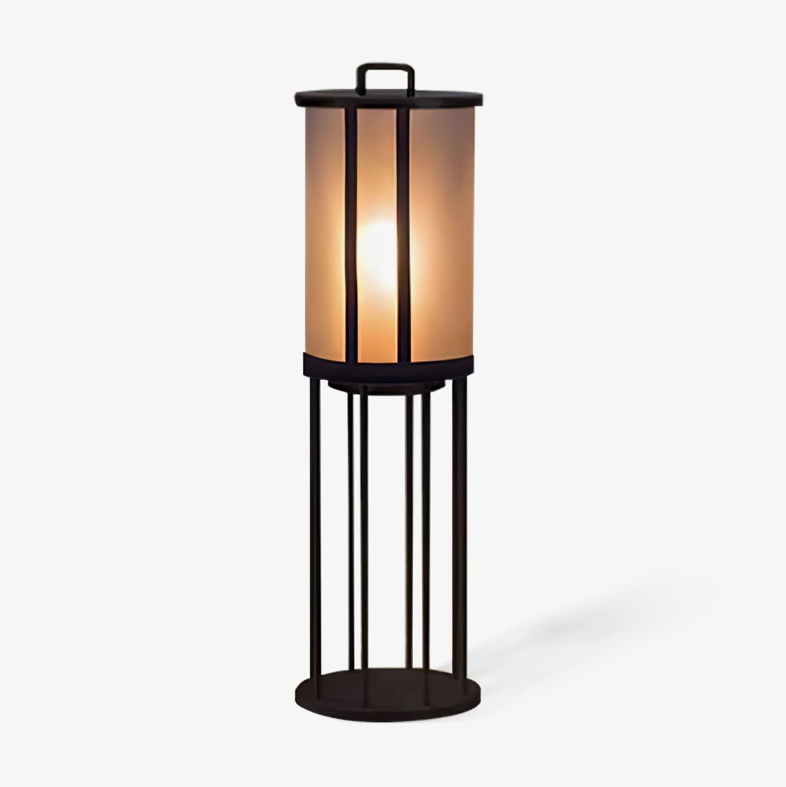 Elrinarae Pagoda Frame Travertine Lantern - Blowlighting