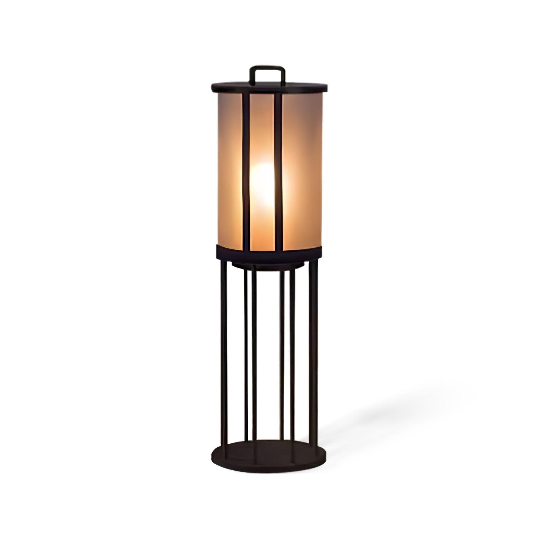 Elrinarae Pagoda Frame Travertine Lantern - Blowlighting