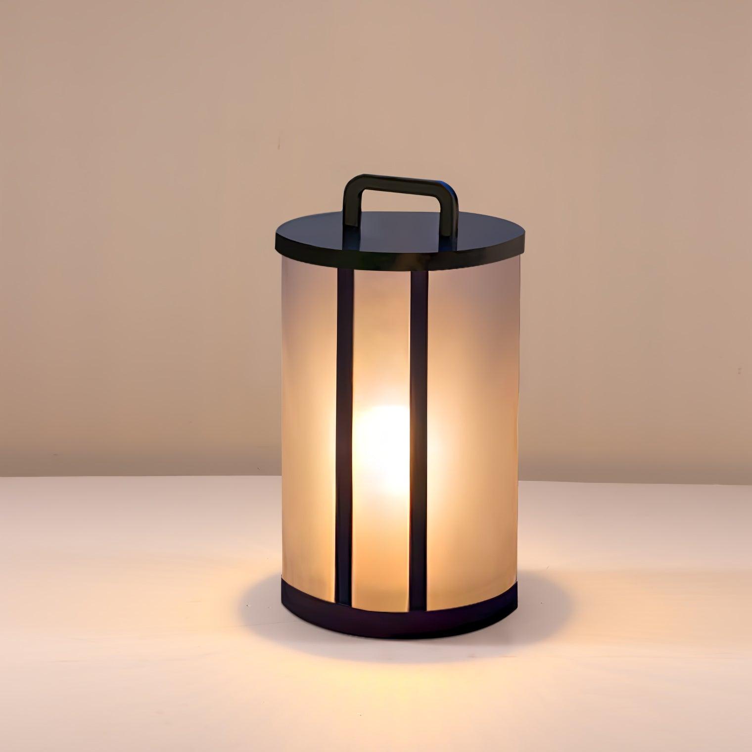 Elrinarae Pagoda Frame Travertine Lantern - Blowlighting