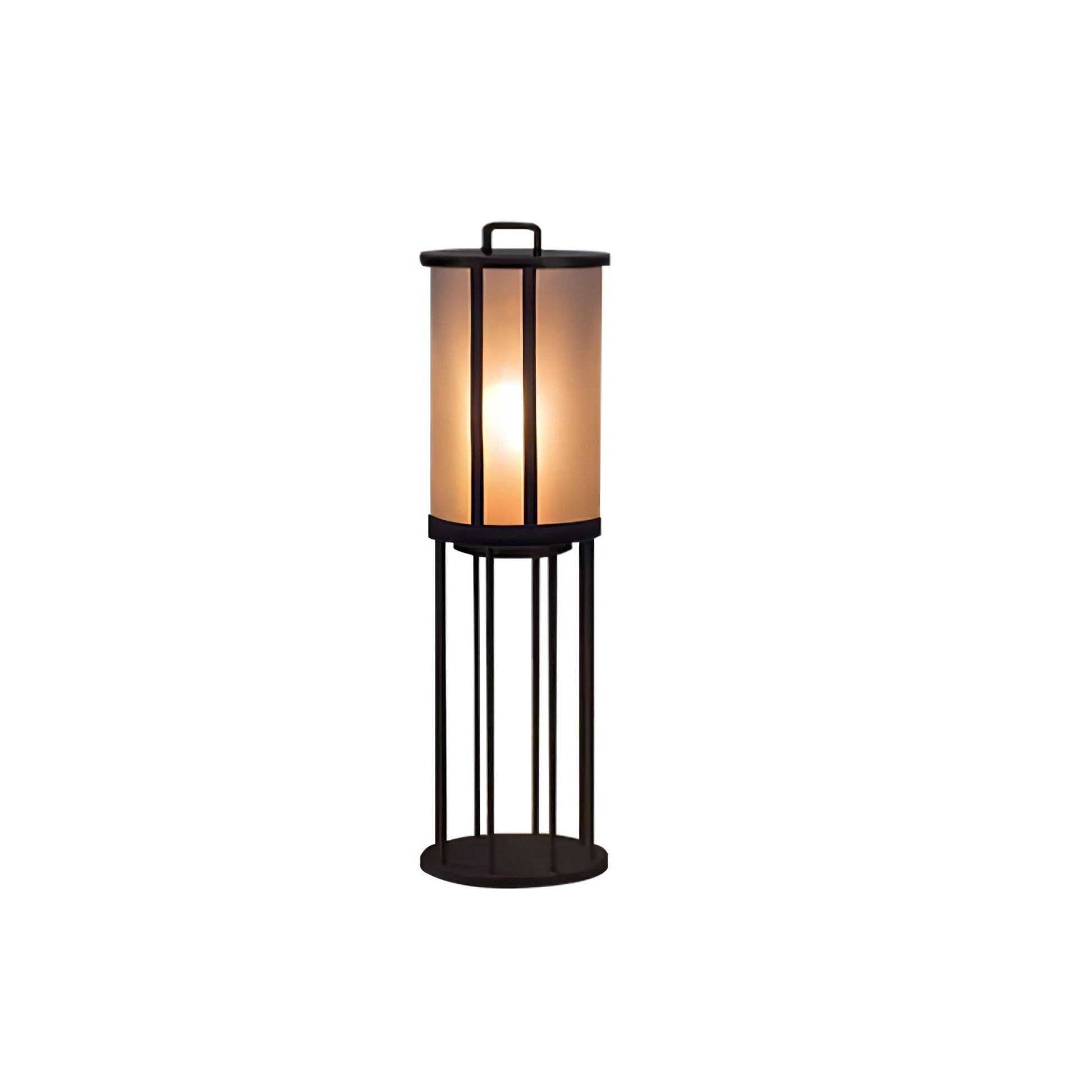 Elrinarae Pagoda Frame Travertine Lantern - Blowlighting