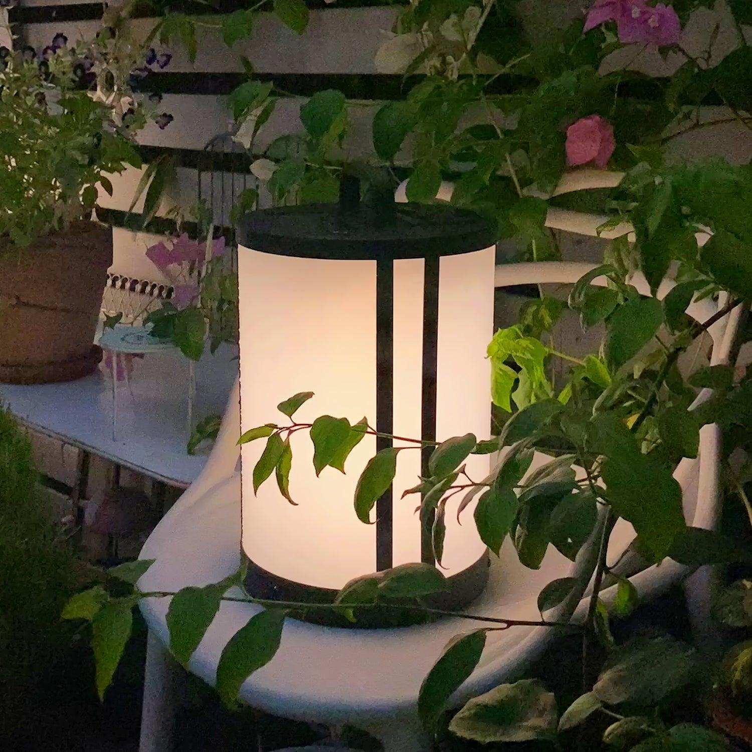 Elrinarae Pagoda Frame Travertine Lantern - Blowlighting