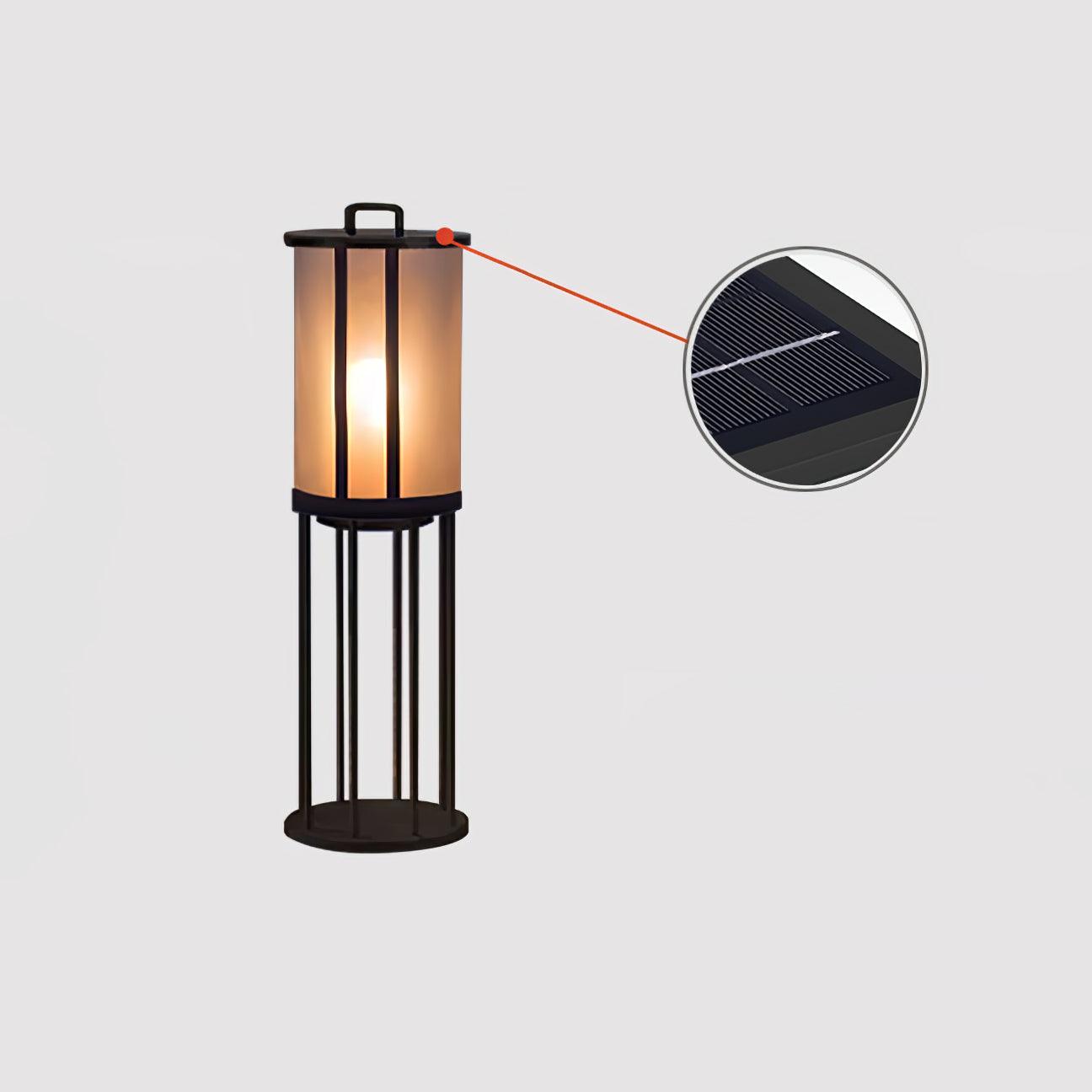 Elrinarae Pagoda Frame Travertine Lantern - Blowlighting