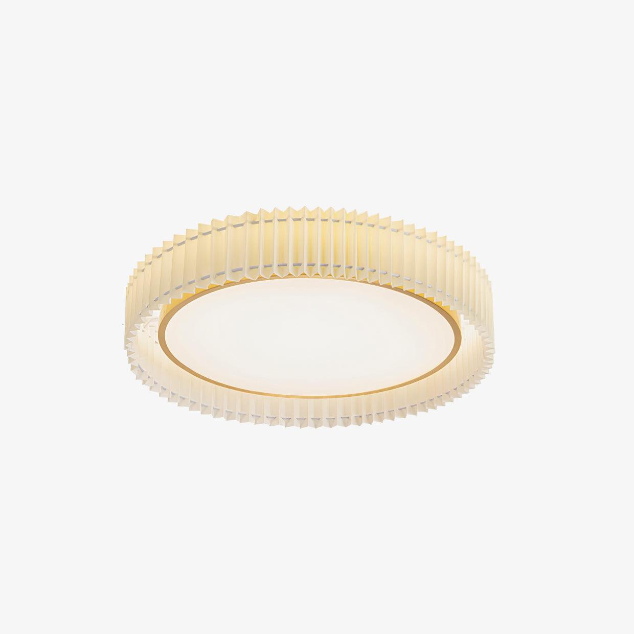 Round Pleated Ceiling Lamp - Blowlighting