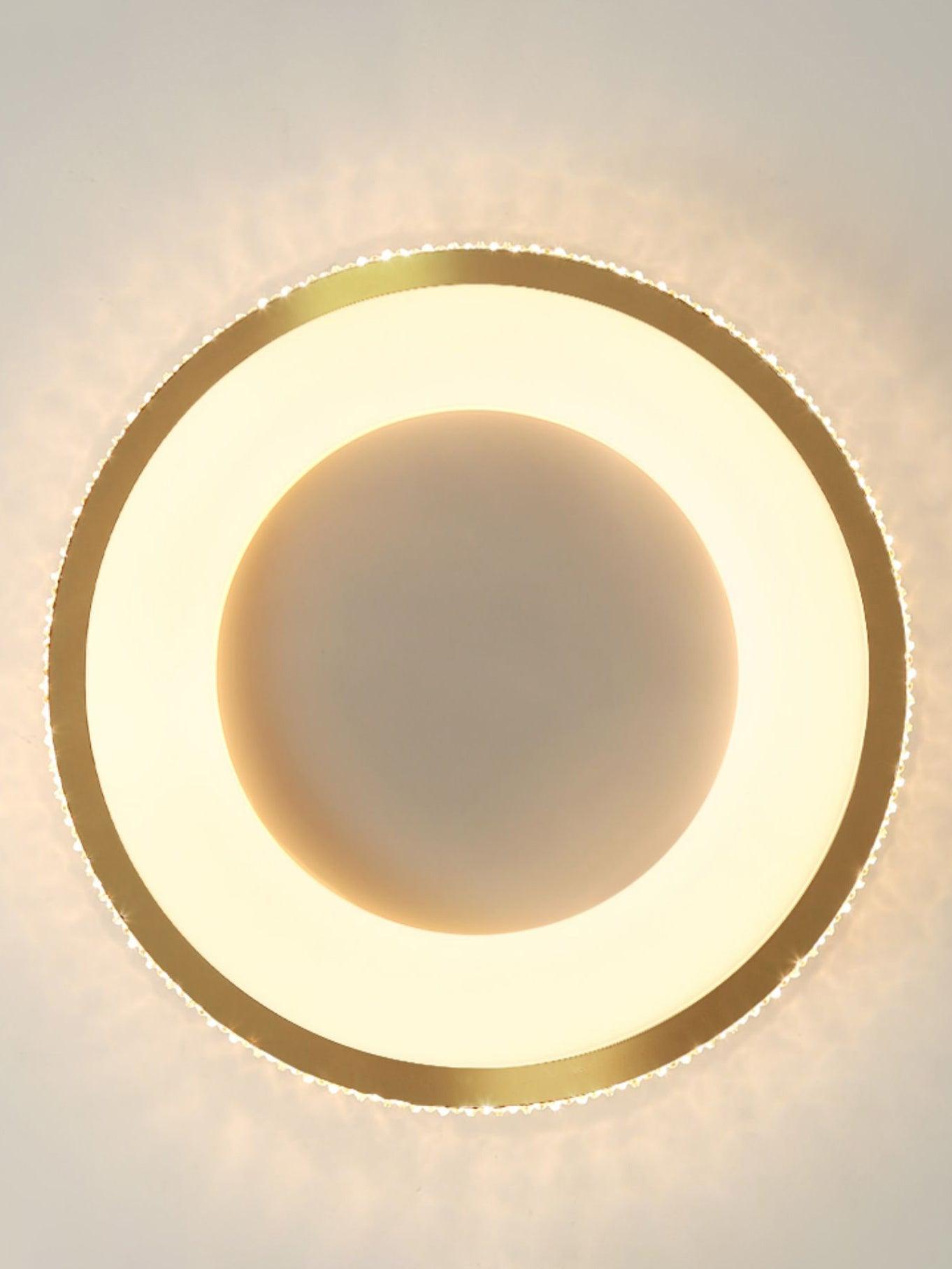 Round Shape Flush Ceiling Light - Blowlighting