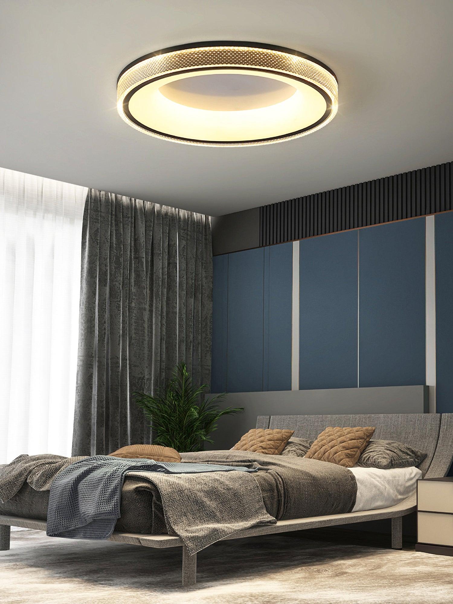 Round Shape Flush Ceiling Light - Blowlighting