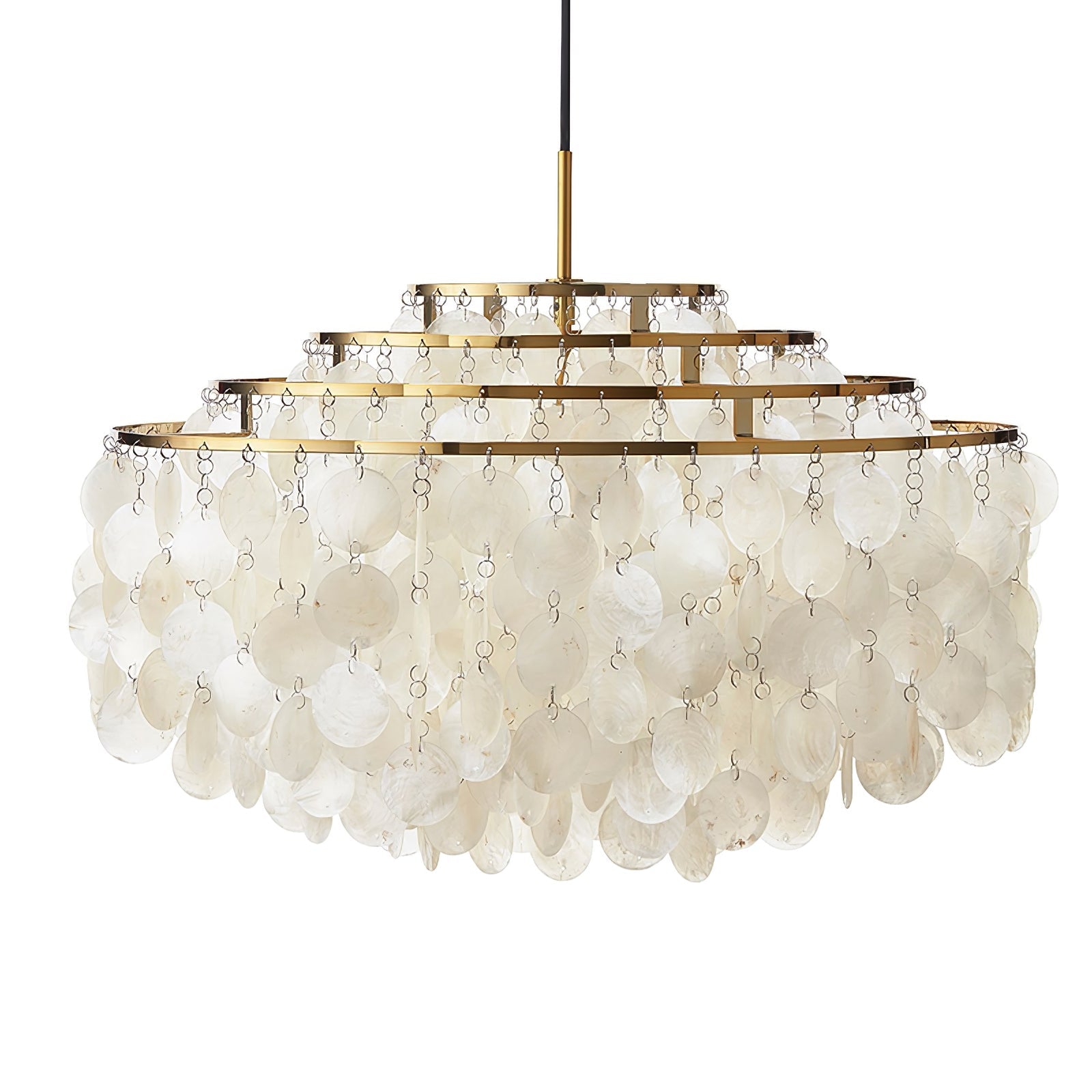 Round Shell Chandelier - Blowlighting