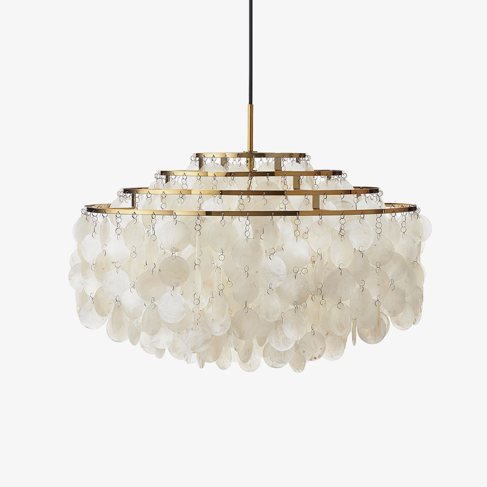 Round Shell Chandelier - Blowlighting