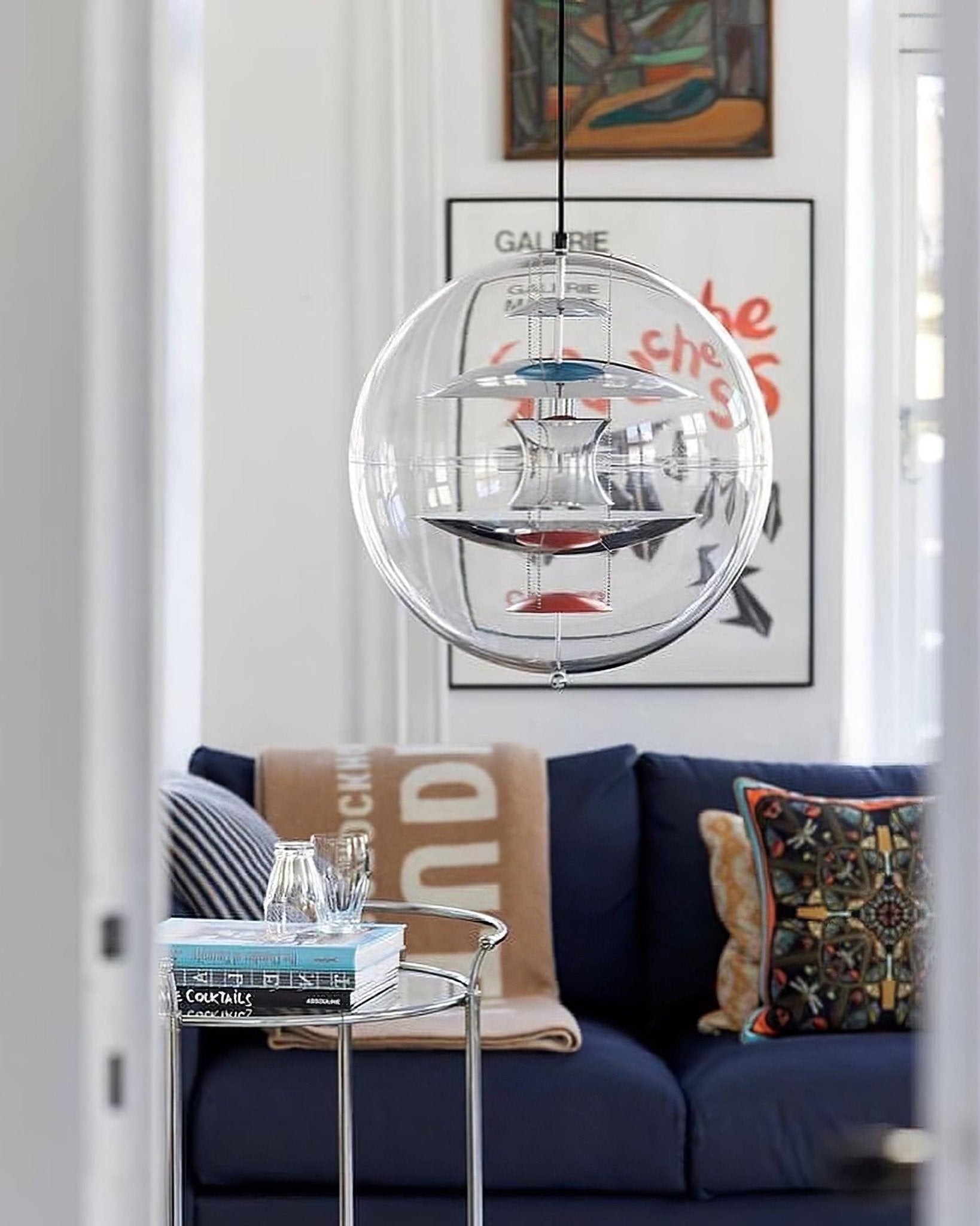 Round Sphere Pendant Lamp - Blowlighting