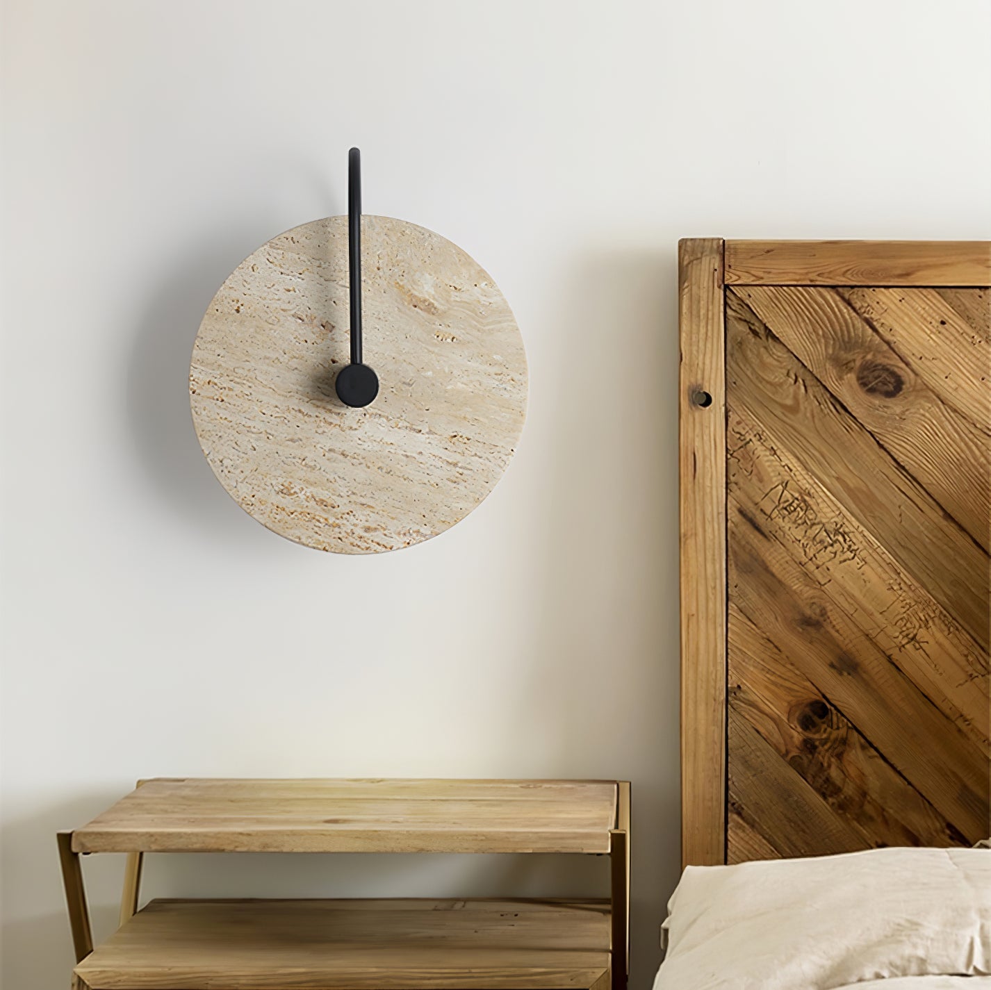 Kara Travertine Wall Light - Blowlighting