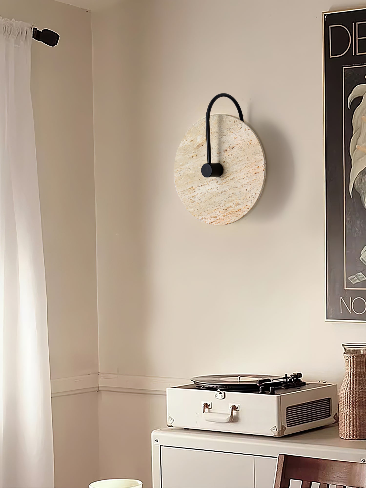 Kara Travertine Wall Light - Blowlighting