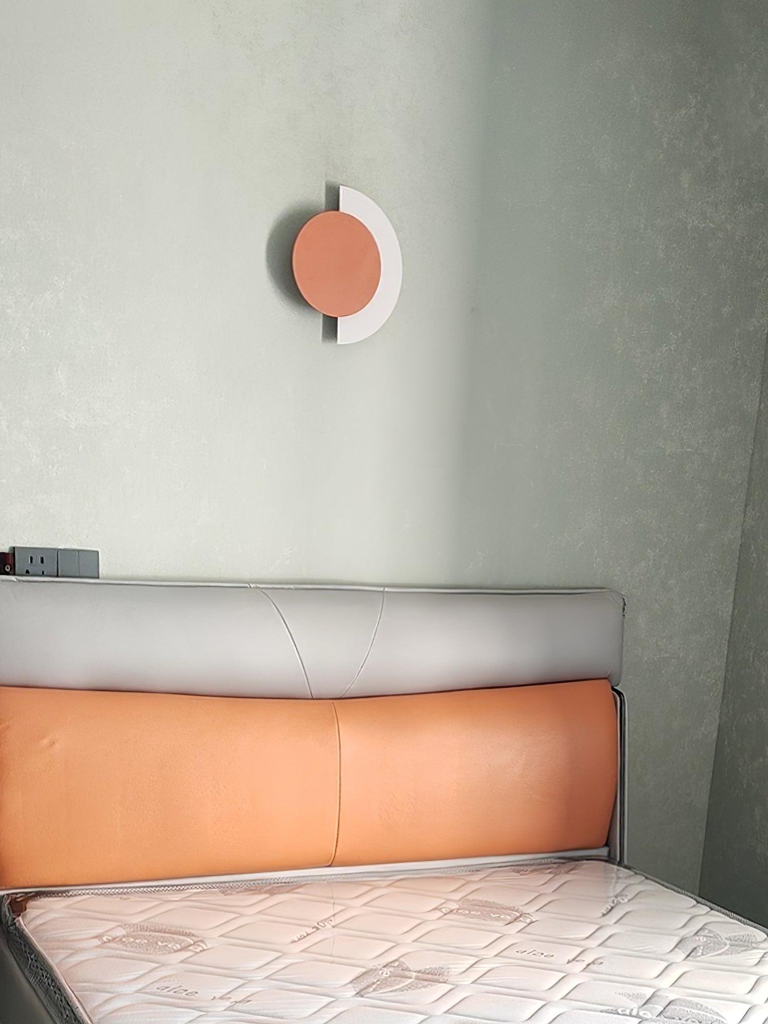 Rounded Abstract Art Sconce - Blowlighting