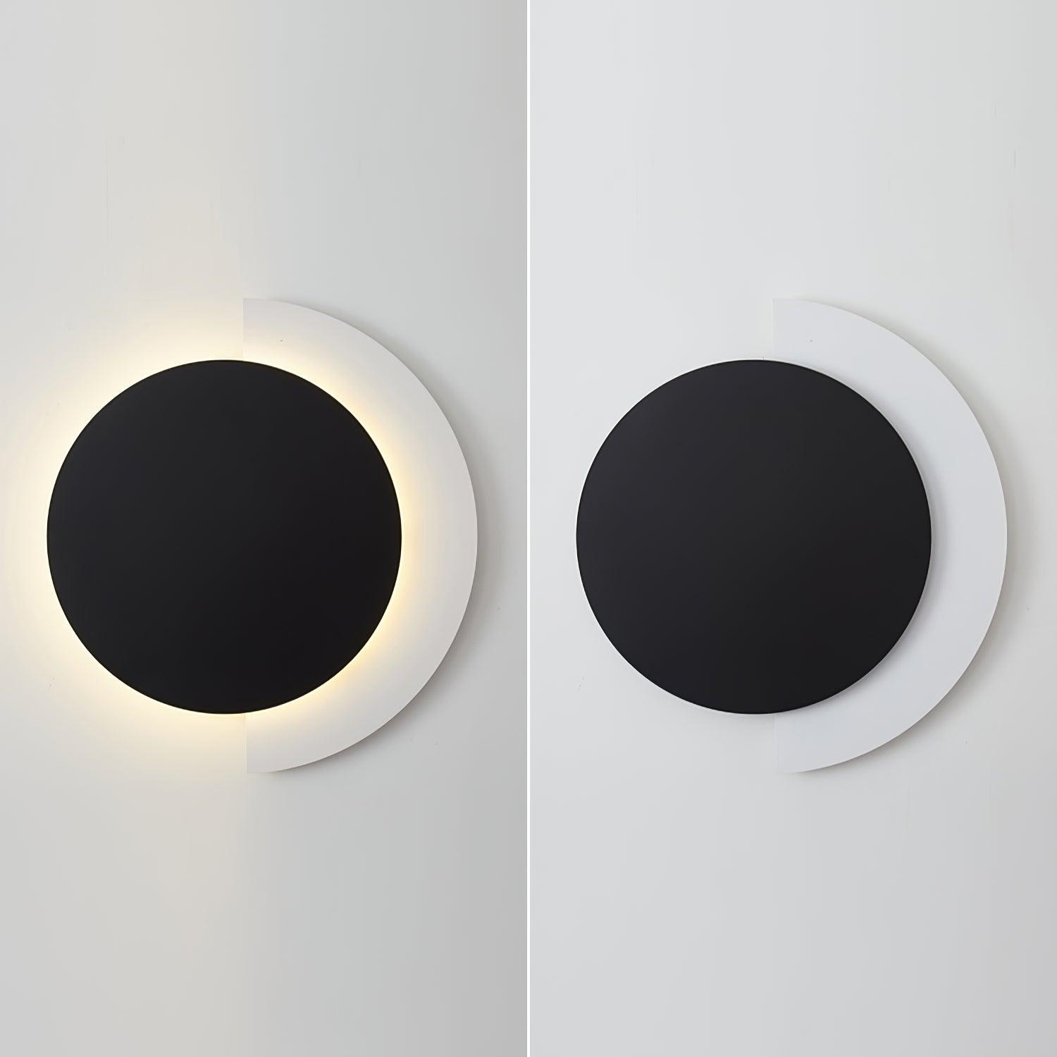 Rounded Abstract Art Sconce - Blowlighting