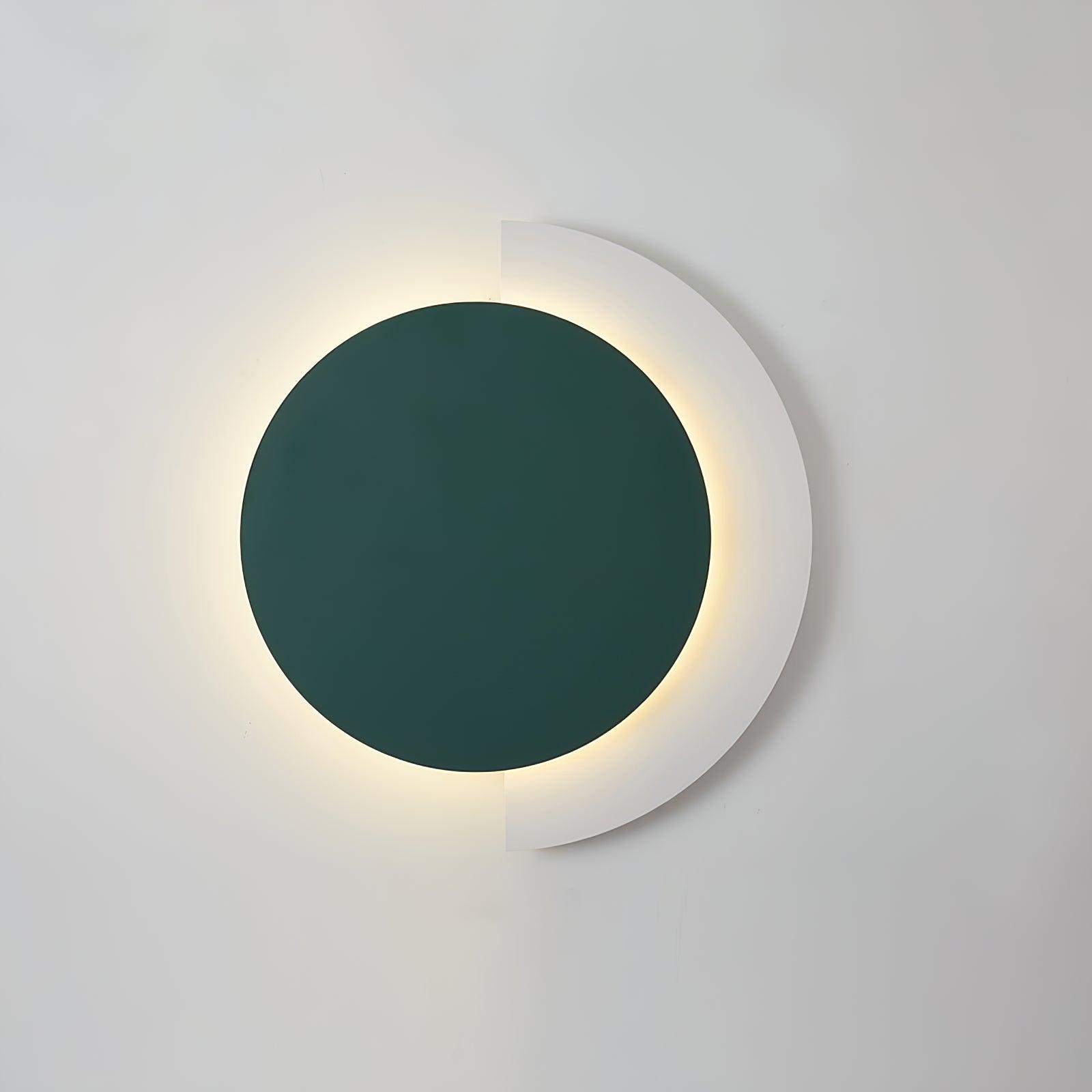 Rounded Abstract Art Sconce - Blowlighting