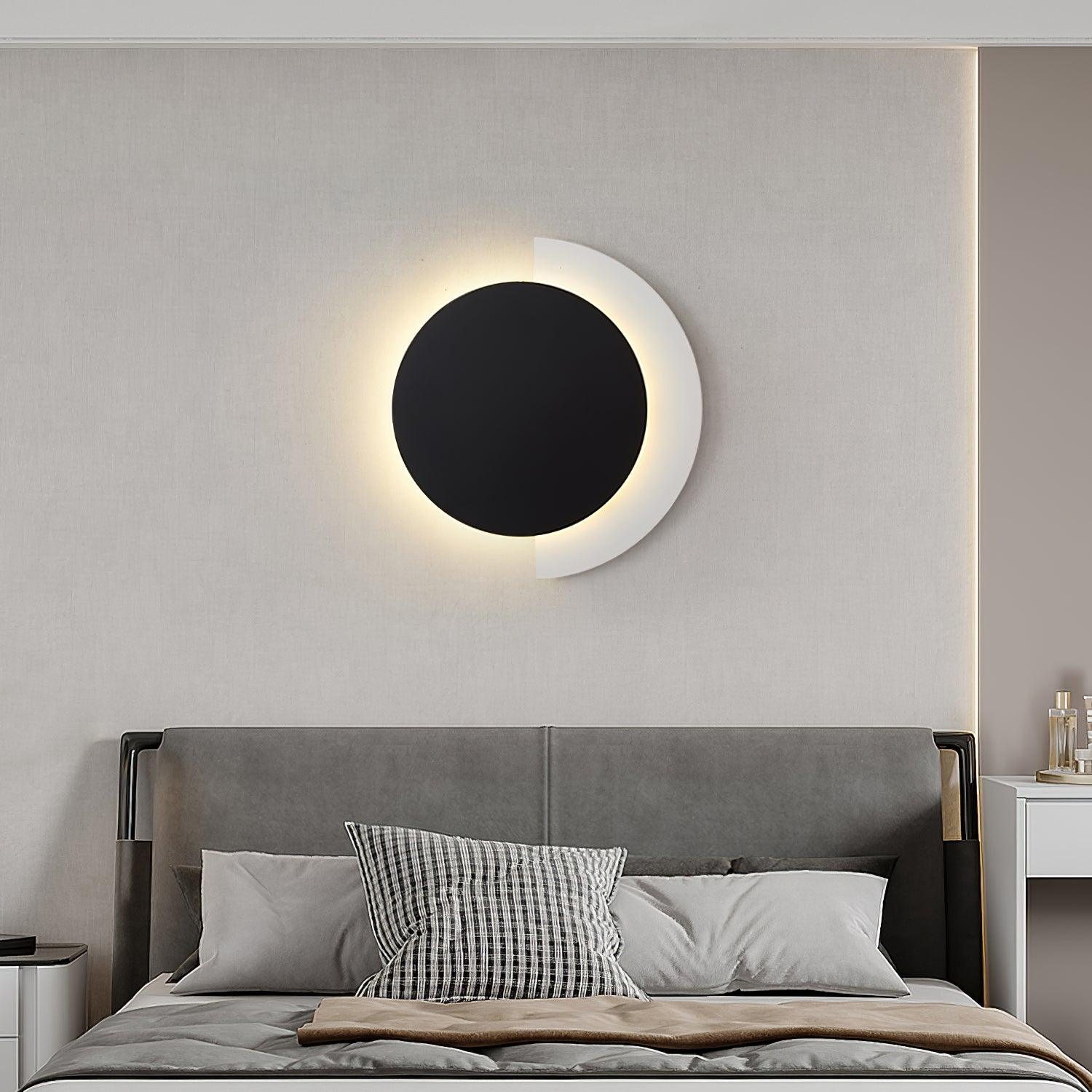 Rounded Abstract Art Sconce - Blowlighting