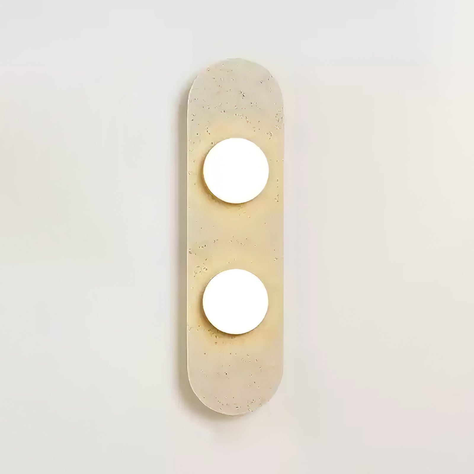 Zasoliel Minimalist Travertine Wall Light - Blowlighting