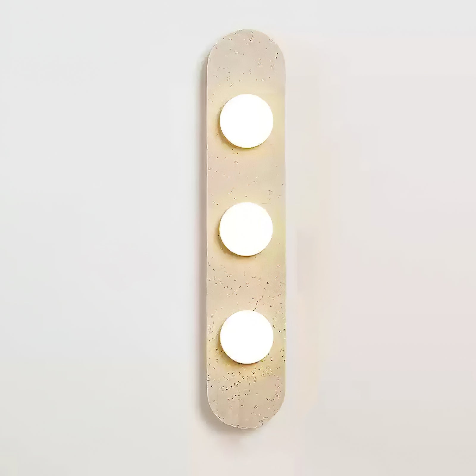 Zasoliel Minimalist Travertine Wall Light - Blowlighting
