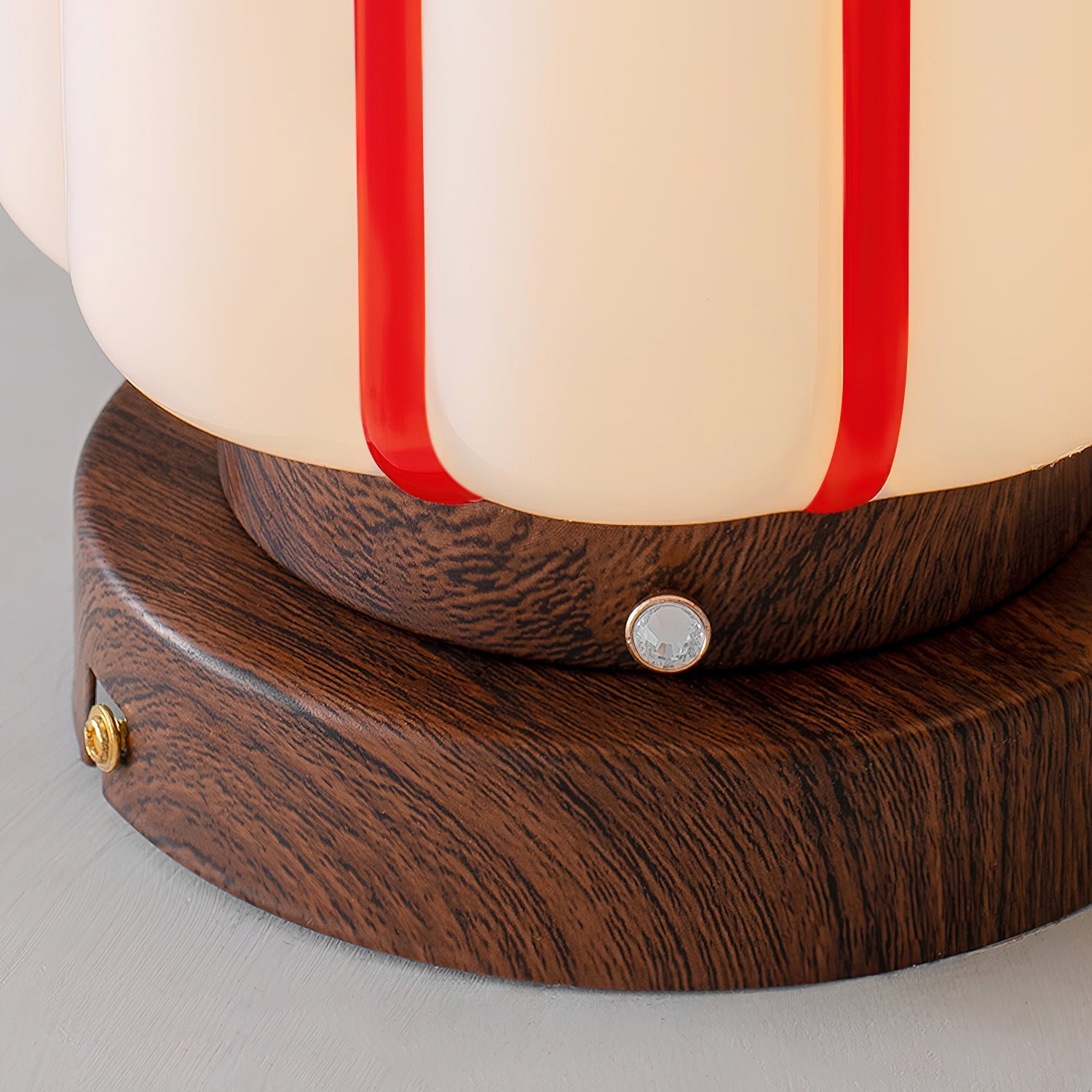 Ruby Modern Glass Streak Ceiling Light