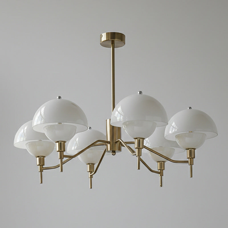 Ruhi Modern Glass Orb Chandelier